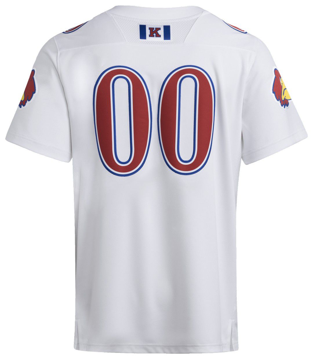 adidas Men's Kansas Jayhawks White Strategy Whiteout Alternate Jersey product image