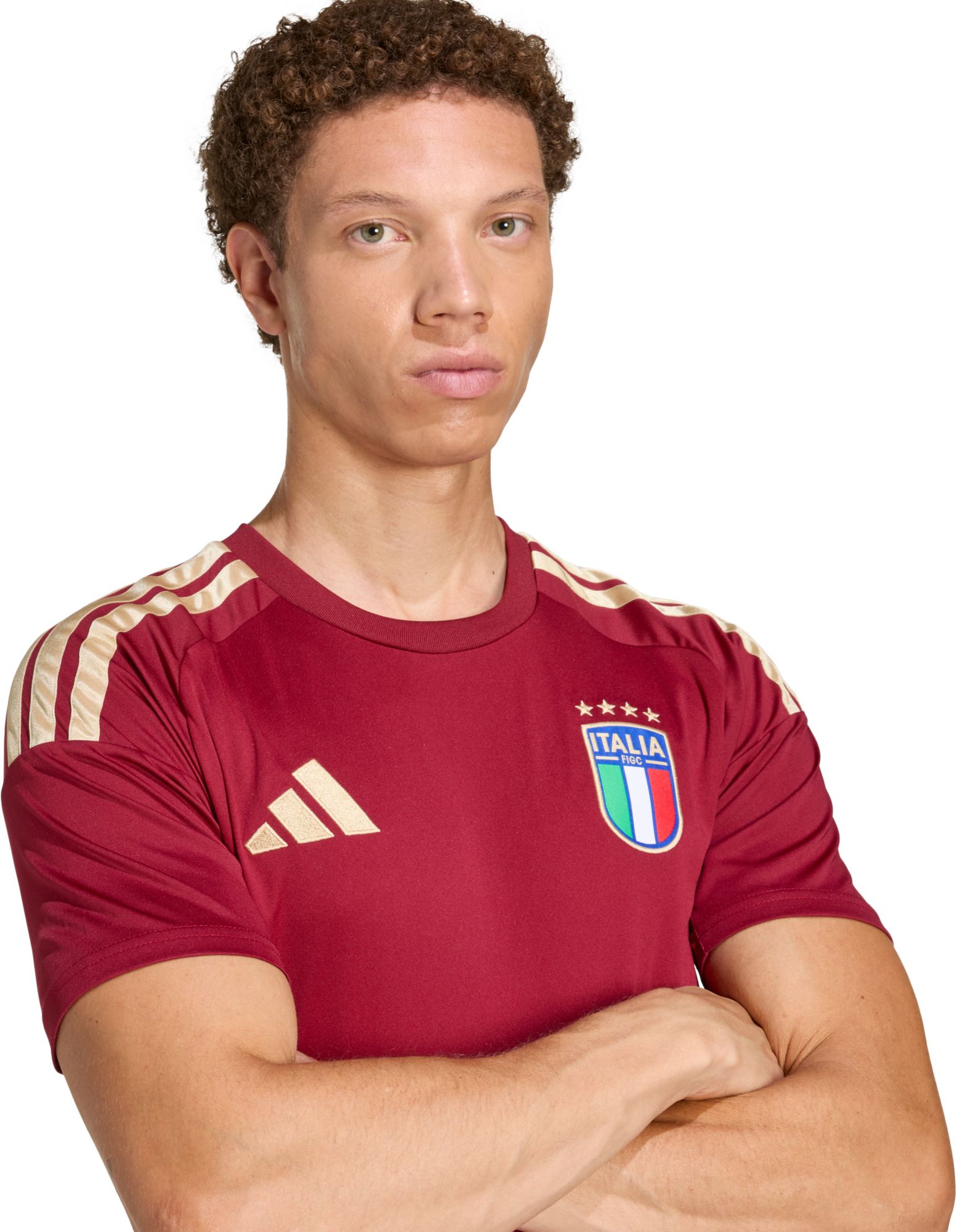 adidas Adult Italy 2026 Home Long Sleeve Goalkeeper Replica Jersey product image