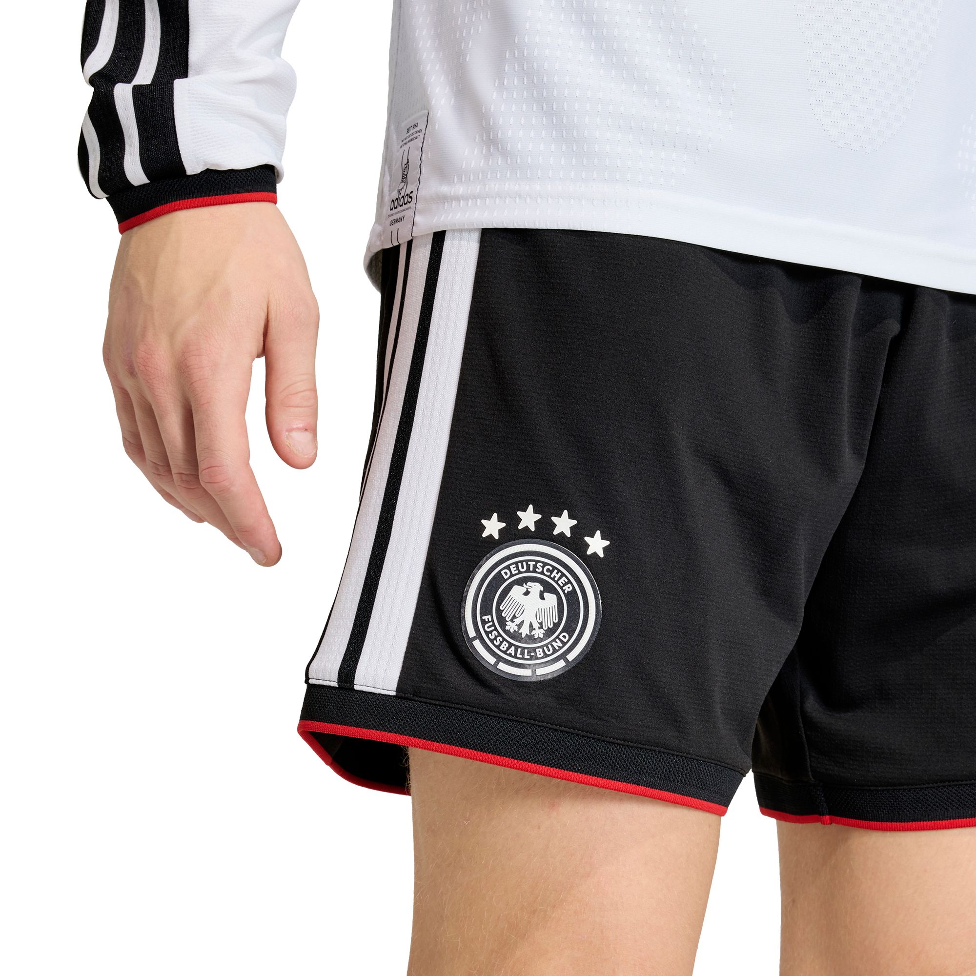 adidas Adult Mexico 2026 Black Home Replica Shorts product image