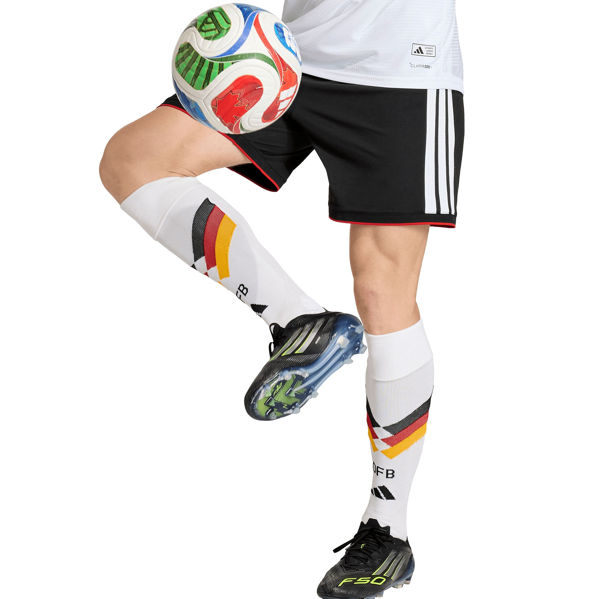 adidas Adult Mexico 2026 Black Home Replica Shorts product image