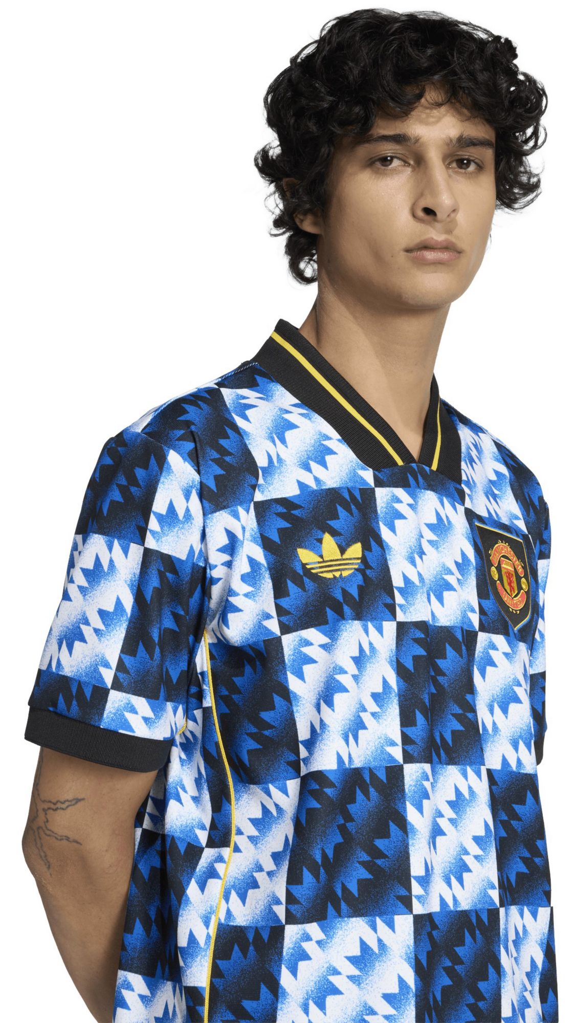 adidas Adult Manchester United 2025-26 Team Logo Third Multi-Color Jersey product image