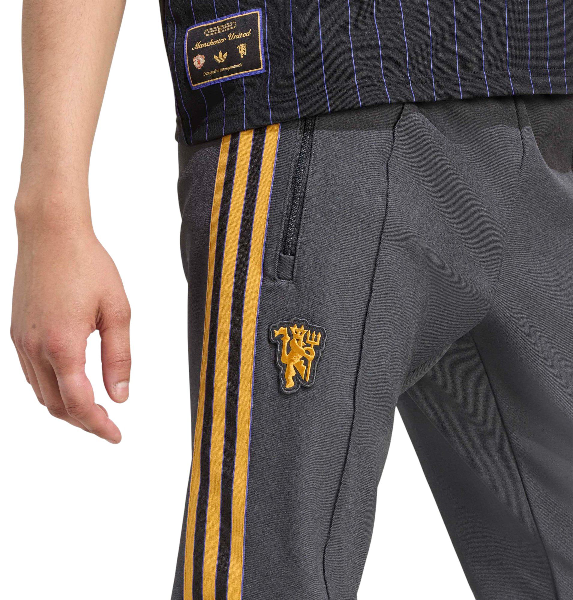 adidas Men's Manchester United Black Third Vintage Pants product image