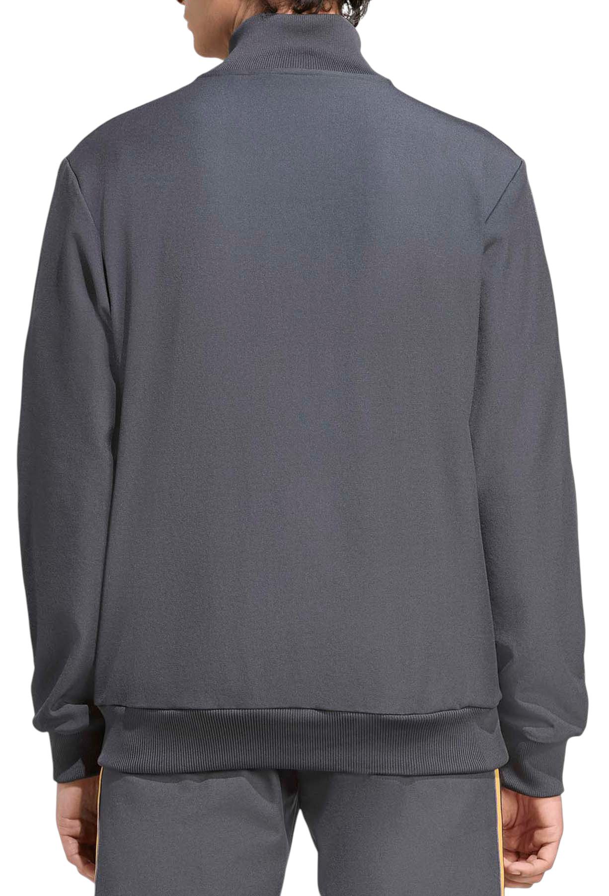 adidas Men's Manchester United 2025 Black Third Full-Zip Vintage Jacket product image