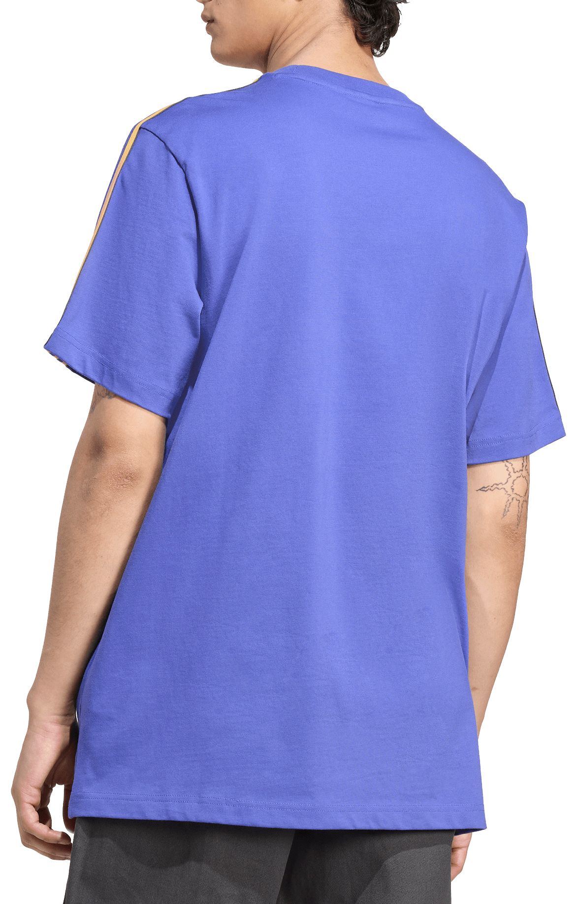 adidas Adult Manchester United 2025-26 Black Vintage Third Short Sleeve T-Shirt product image