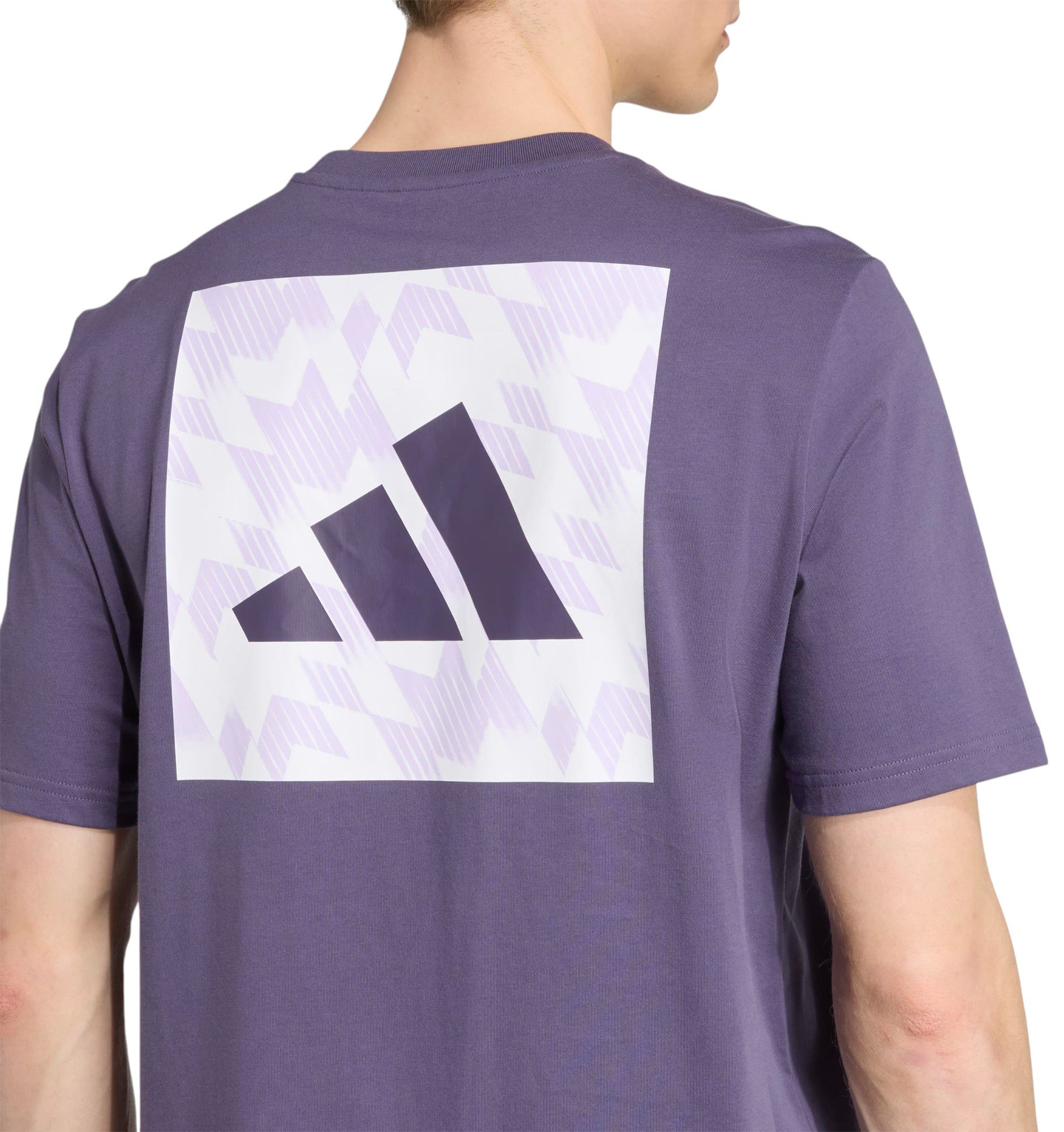 adidas Adult Manchester United Jersey Hook Purple T-Shirt product image