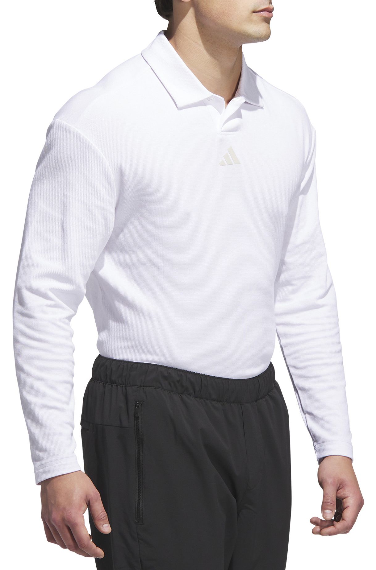 adidas Men's Beyond Long Sleeve Loose Fit Golf Polo product image