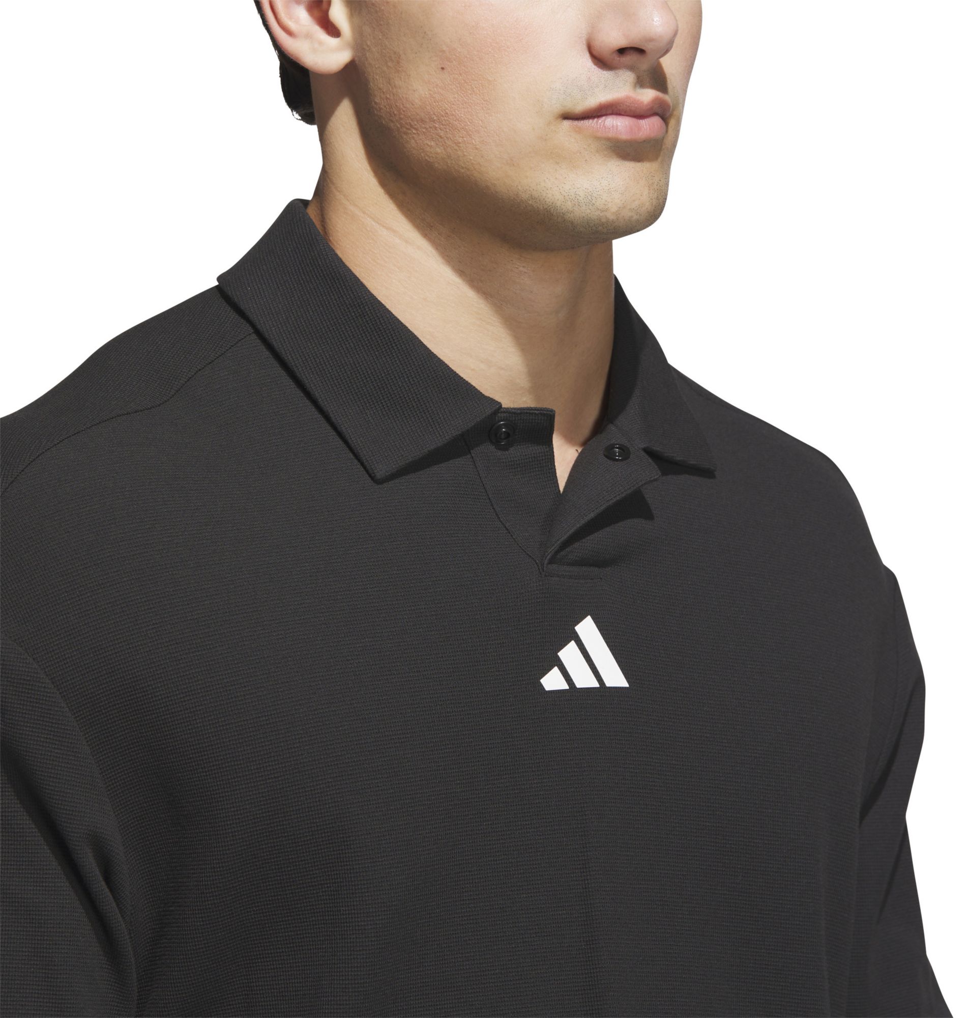 adidas Men's Beyond Long Sleeve Loose Fit Golf Polo product image