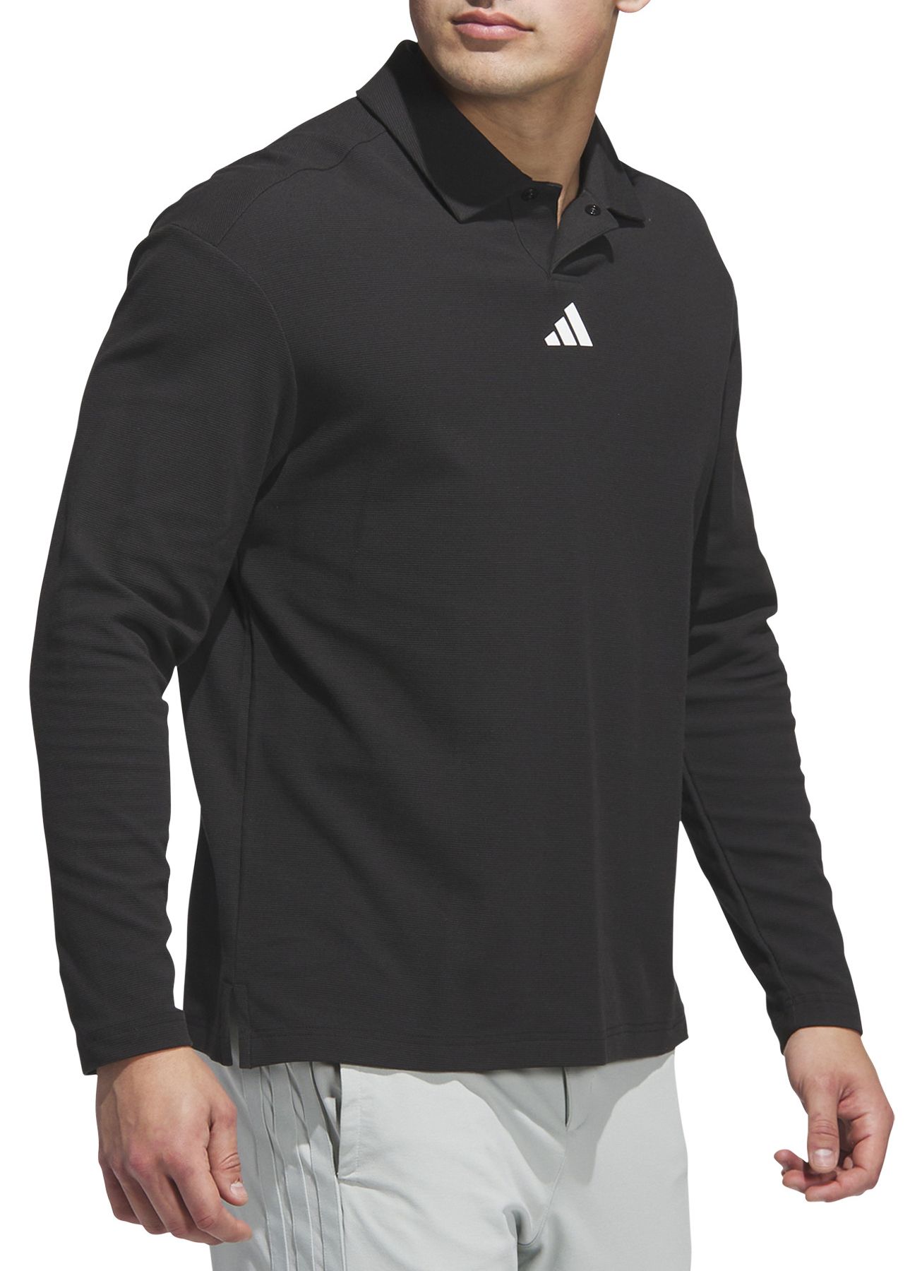 adidas Men's Beyond Long Sleeve Loose Fit Golf Polo product image
