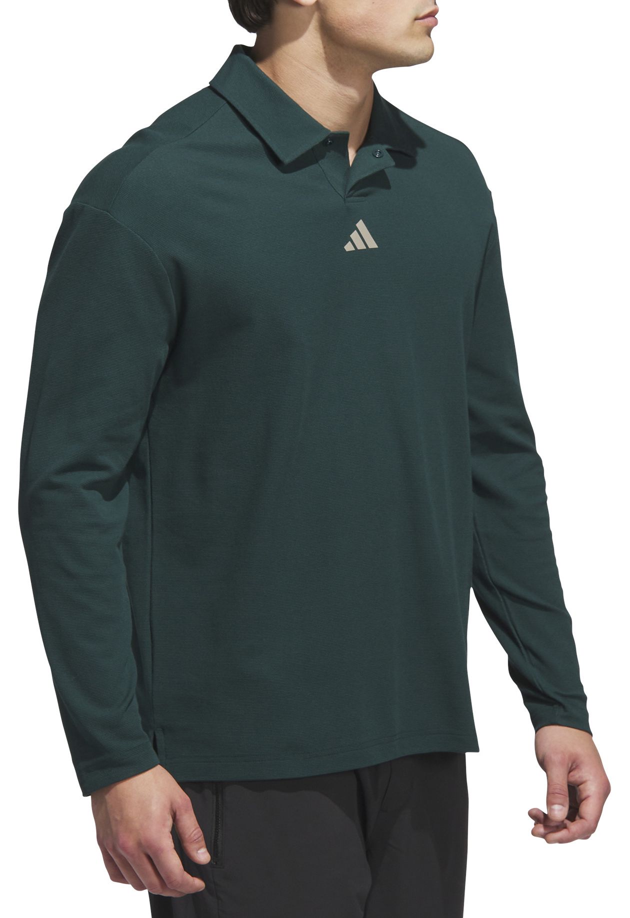 adidas Men's Beyond Long Sleeve Loose Fit Golf Polo product image
