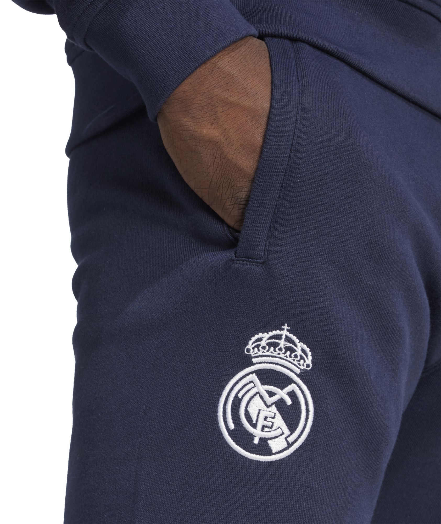 adidas Men's Real Madrid 2025 Navy Wordmark Pants product image