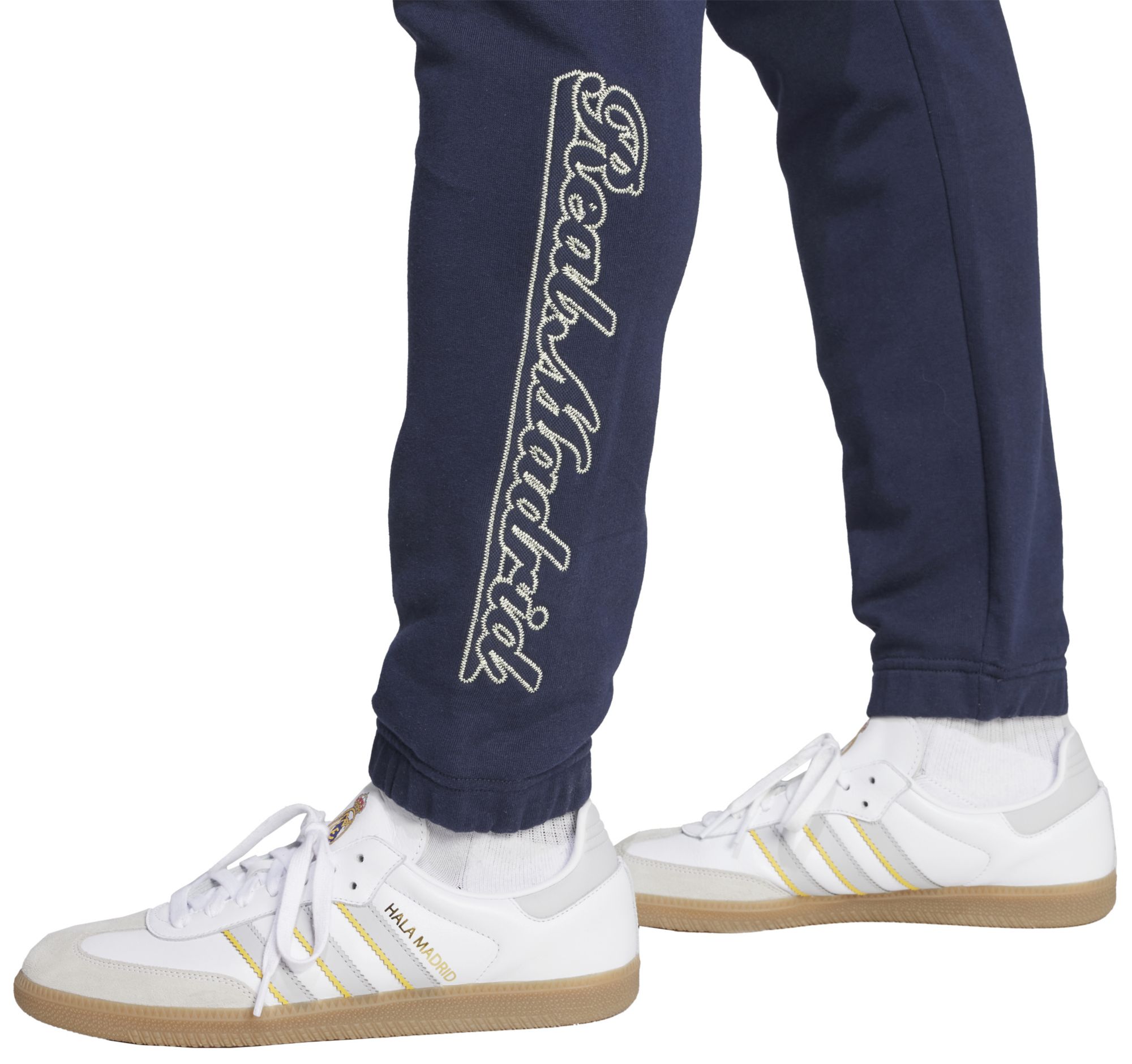 adidas Men's Real Madrid 2025 Navy Wordmark Pants product image