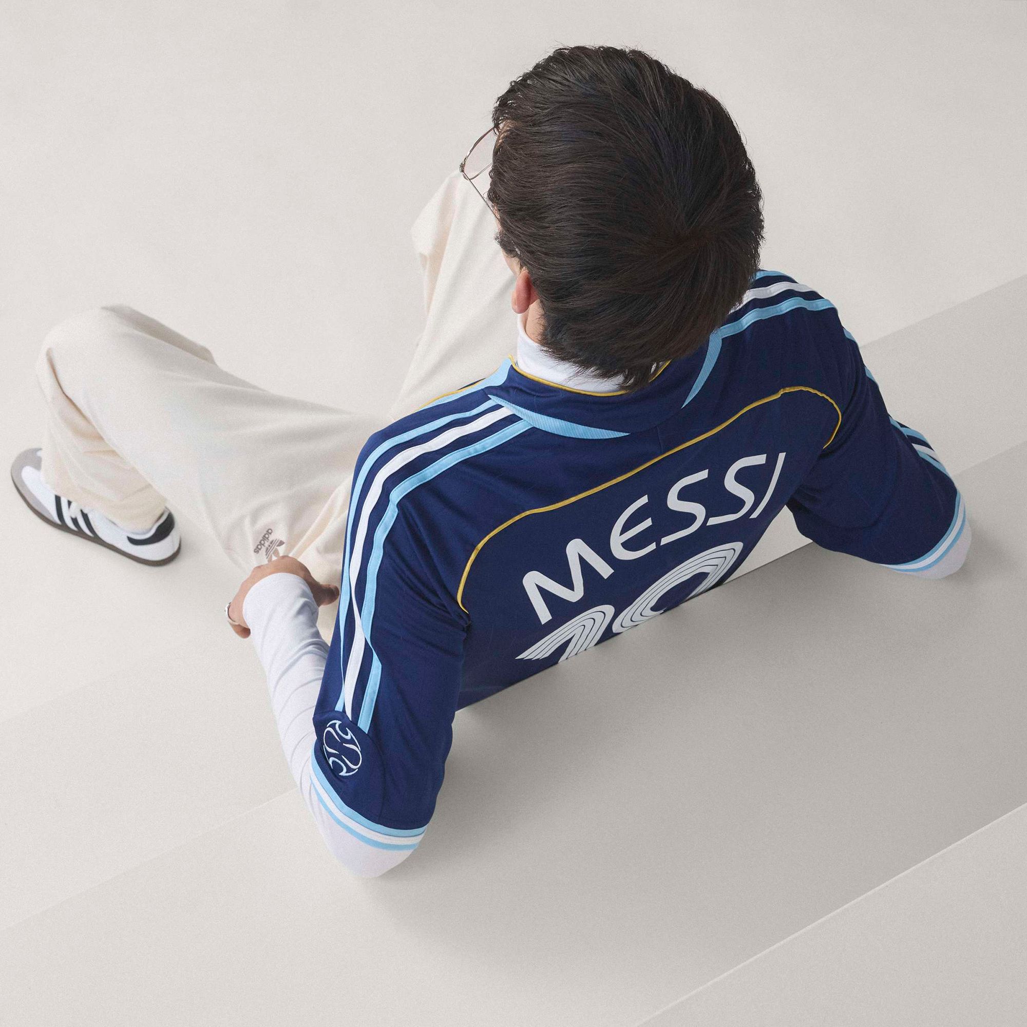 adidas Adult Argentina Lionel Messi #19 2006 Bring Back Vintage Away Replica Jersey product image