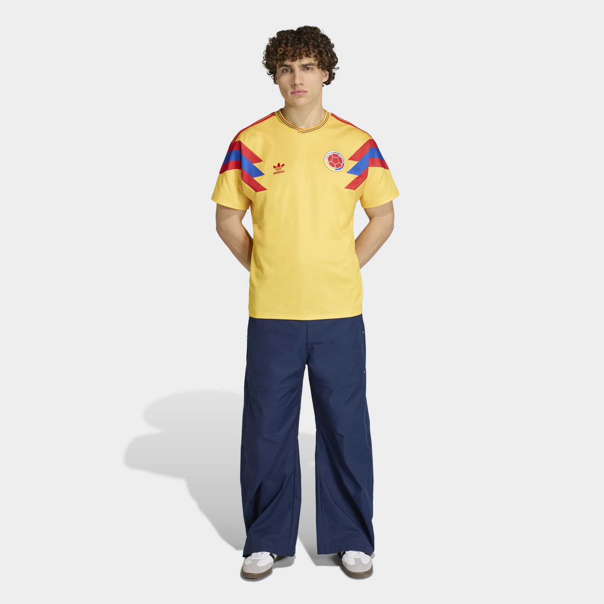adidas Adult Colombia 1990 Bring Back Vintage Home Replica Jersey product image
