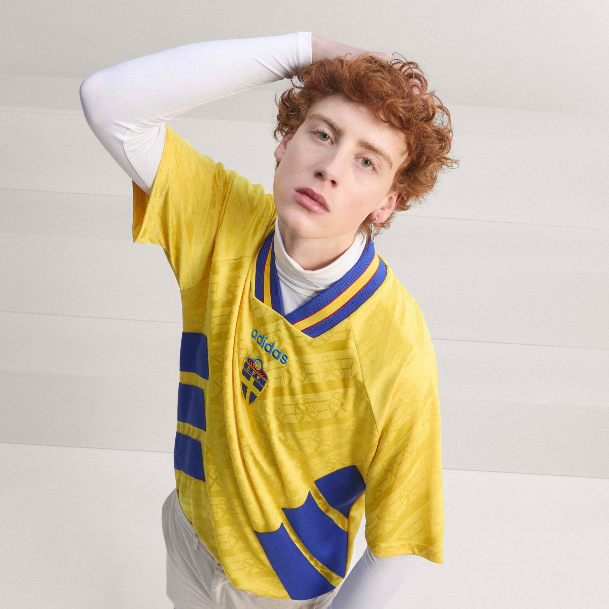 adidas Adult Sweden 1994 Bringback Home Jersey product image