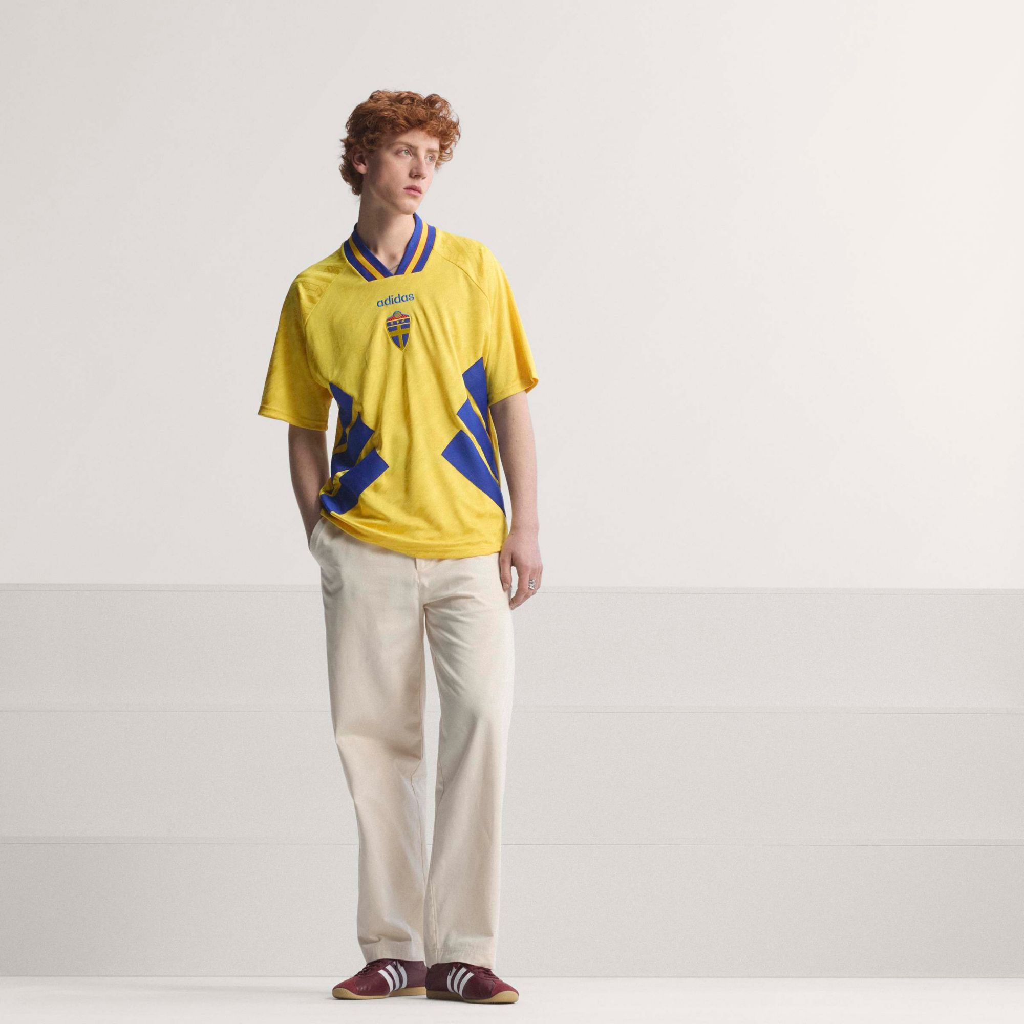 adidas Adult Sweden 1994 Bringback Home Jersey product image