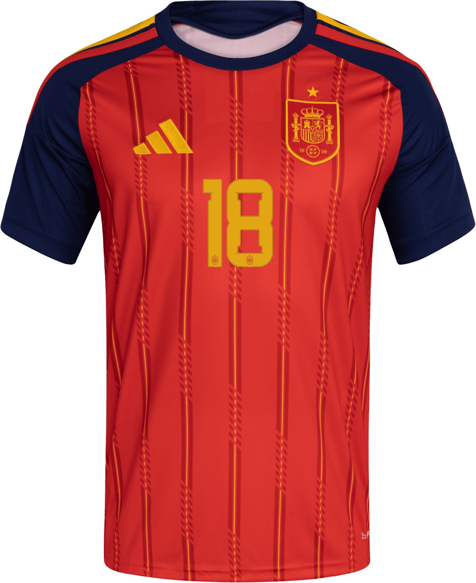 adidas Adult Spain Martin Zubimendi #18 2026 Home Replica Jersey product image