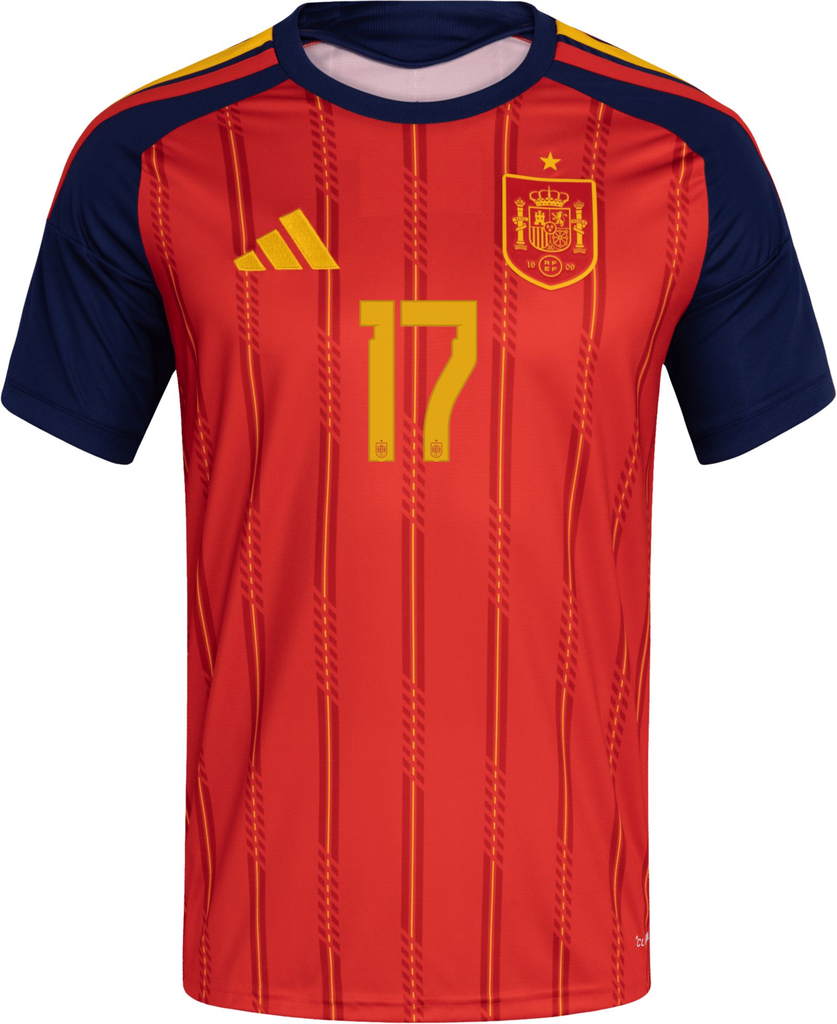 adidas Adult Spain Nico Williams #17 2026 Home Replica Jersey product image