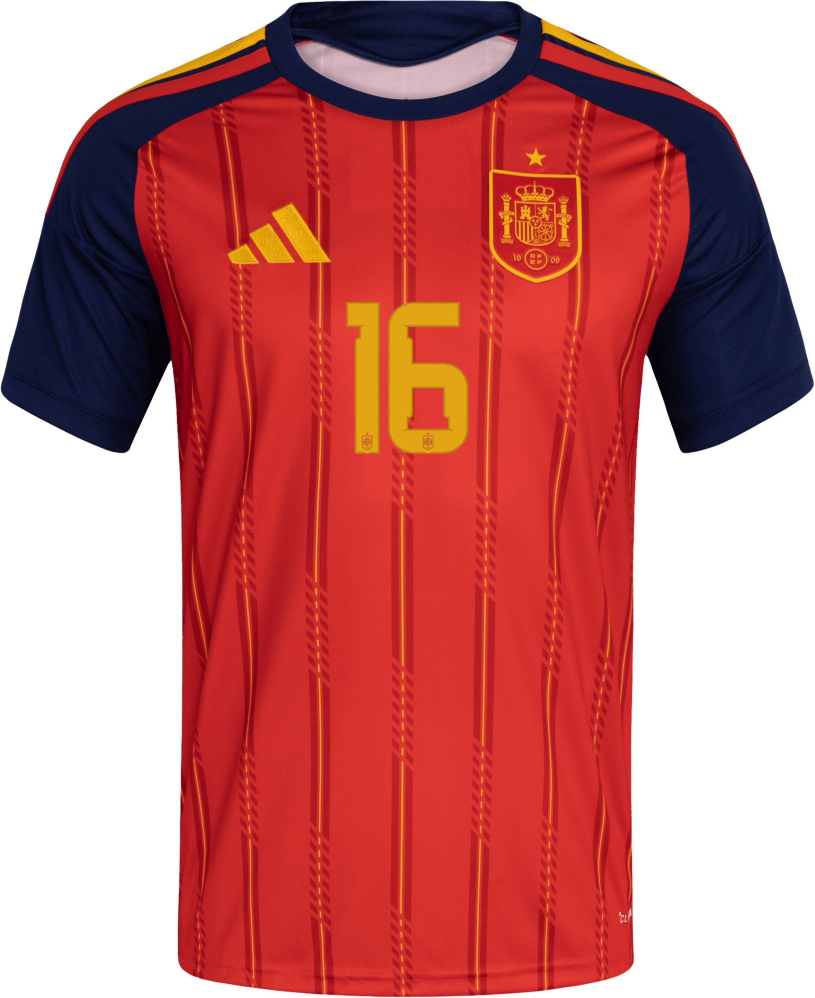 adidas Adult Spain Rodrigo #16 2026 Home Replica Jersey product image