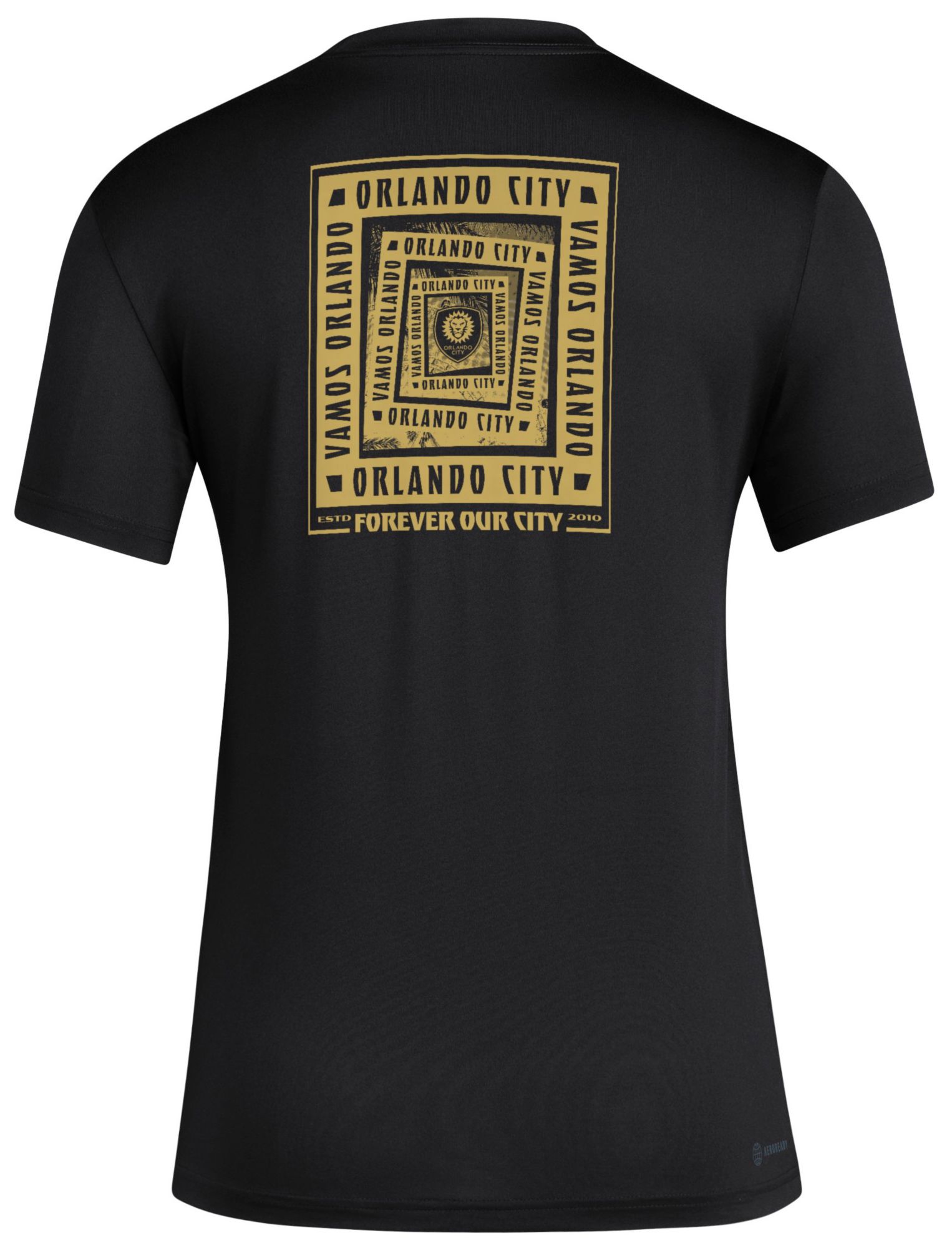 adidas Women's Orlando City 2025 Black Local Warp T-Shirt product image