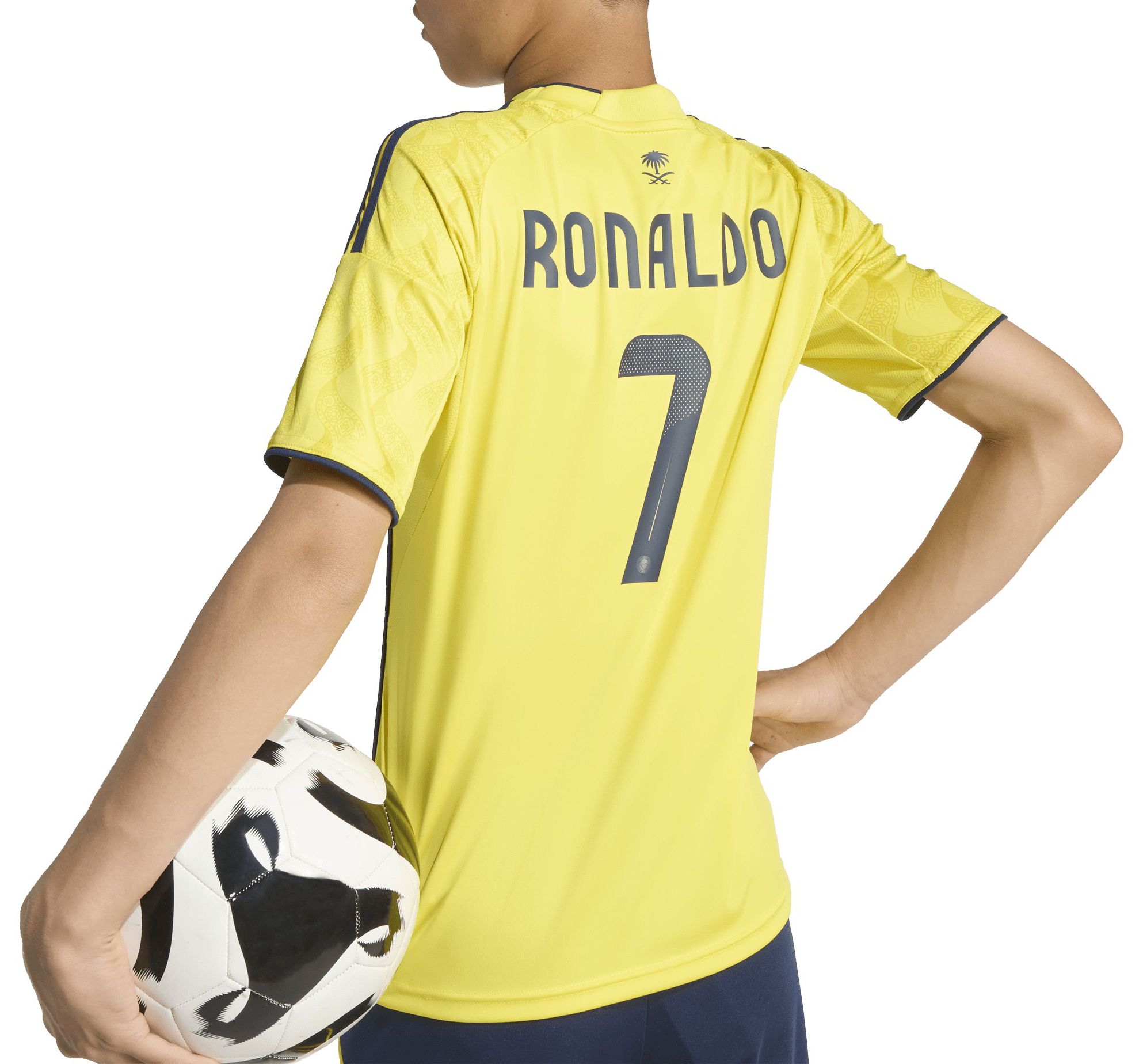 adidas Youth Al-Nassr FC Cristiano Ronaldo #7 2025-26 Home Replica Jersey product image