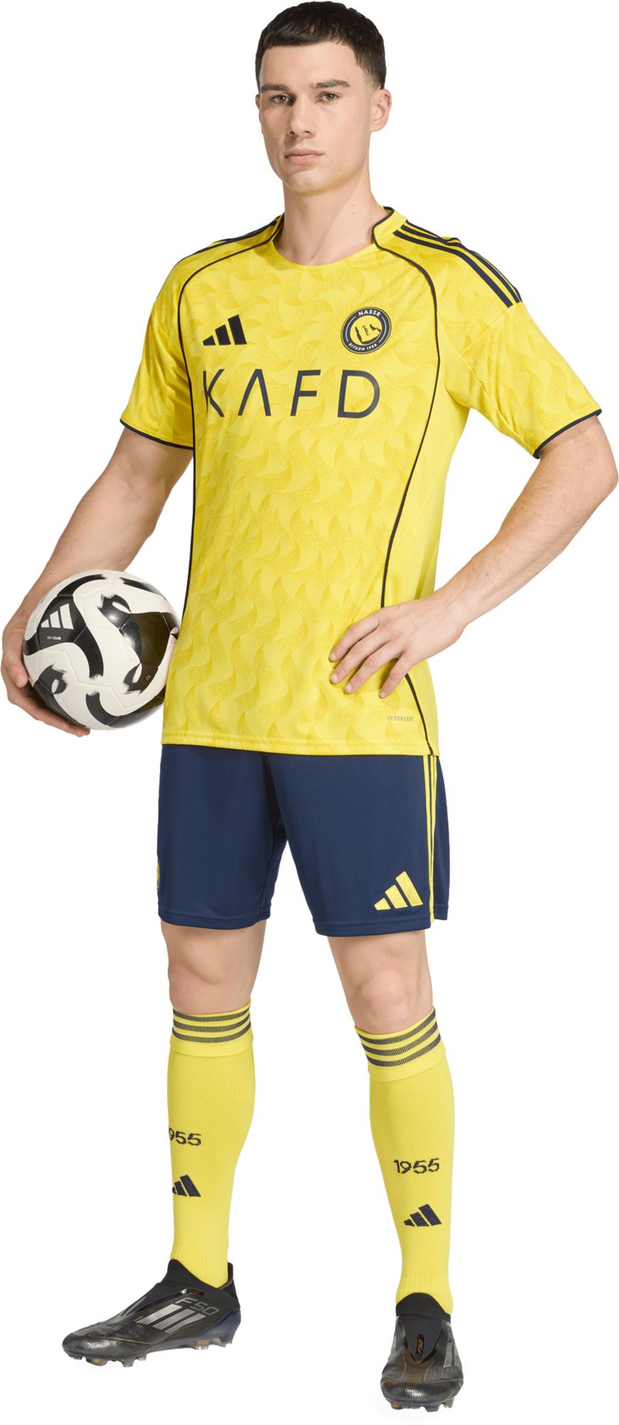 adidas Adult Al-Nassr FC Cristiano Ronaldo #7 2025-26 Home Replica Jersey product image