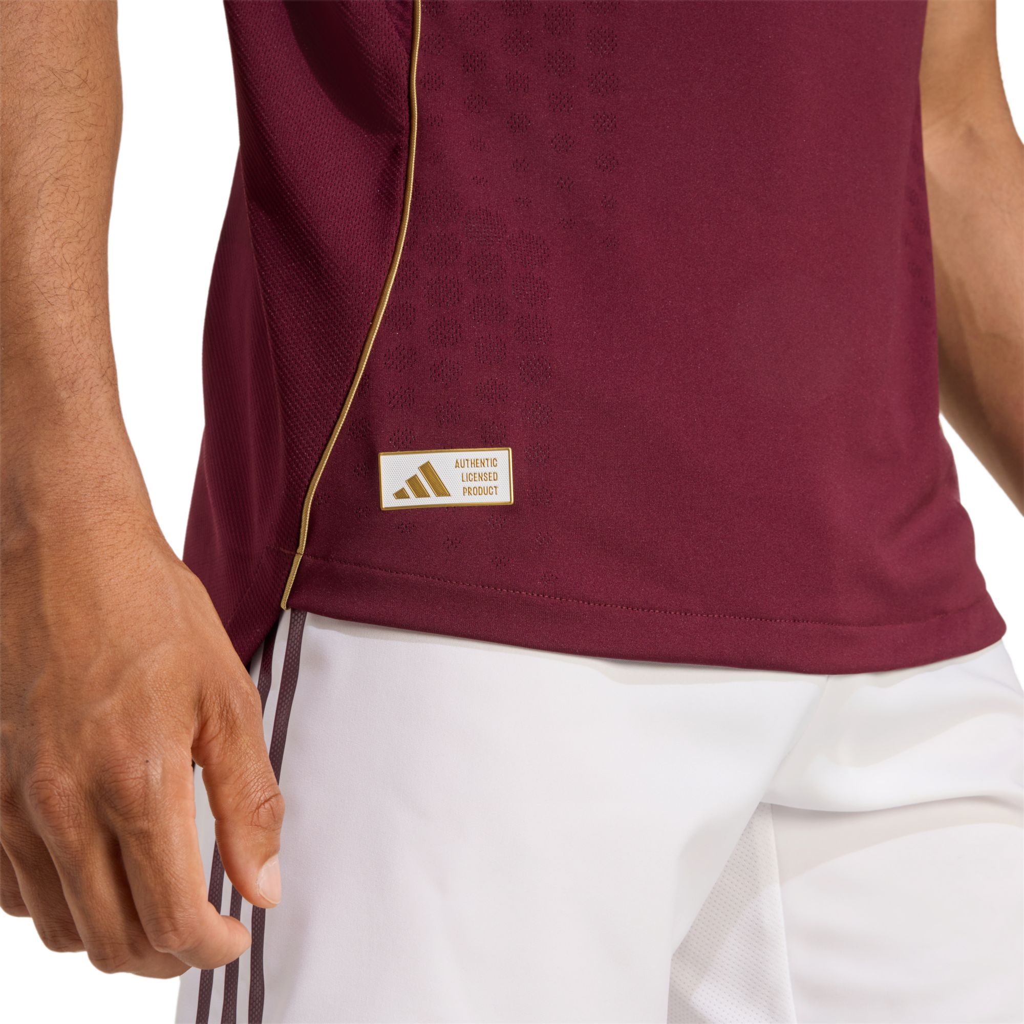 adidas Adult Aston Villa 2025-26 Maroon Authentic Jersey product image