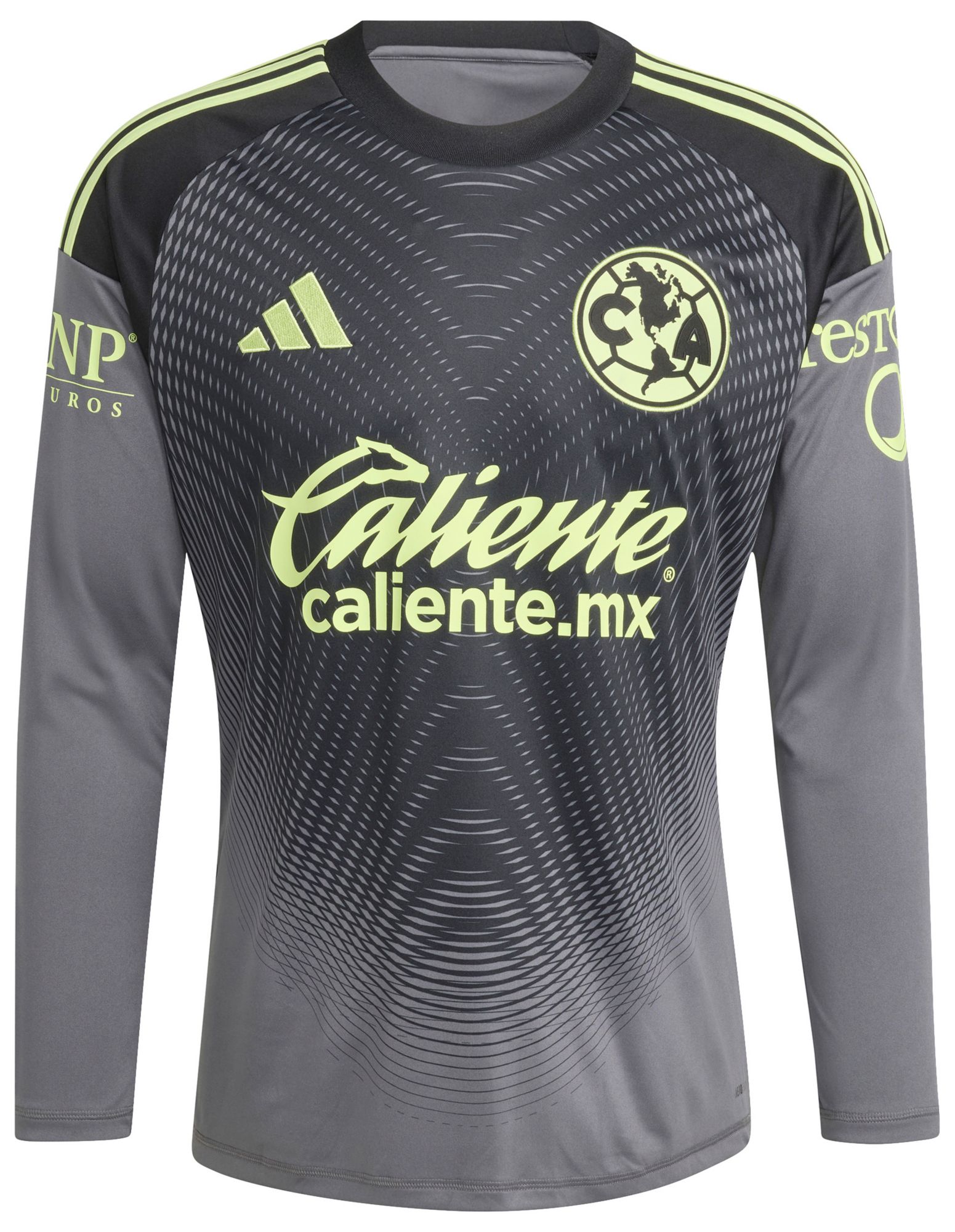 adidas Adult Club America 2025-26 Grey Goalkeeper Jersey product image
