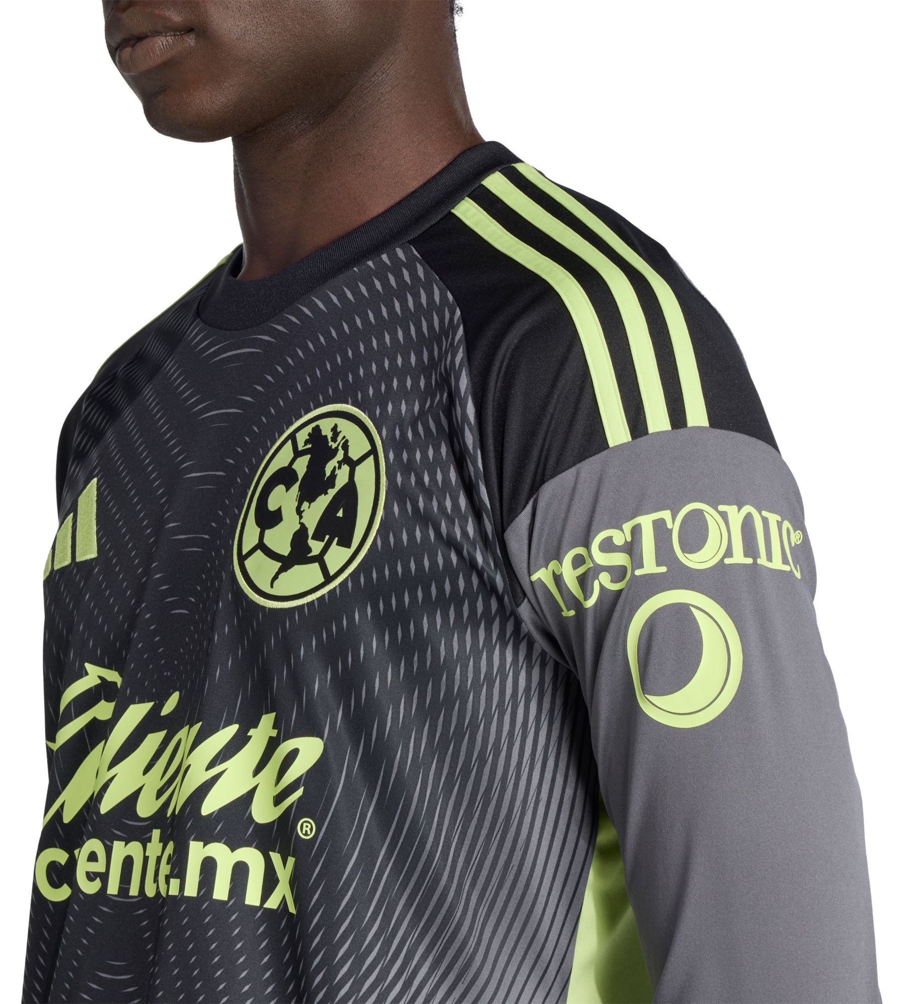 adidas Adult Club America 2025-26 Grey Goalkeeper Jersey product image