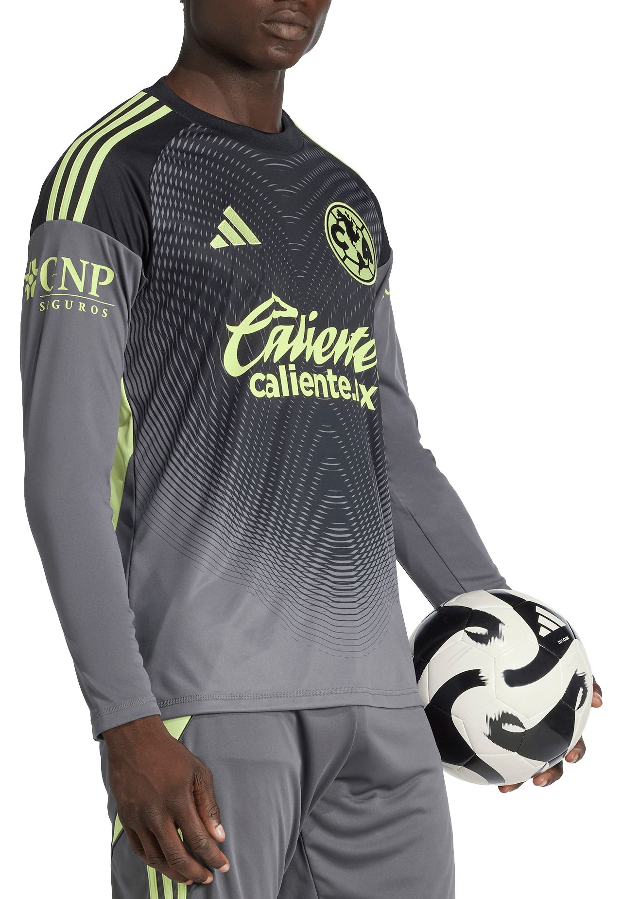 adidas Adult Club America 2025-26 Grey Goalkeeper Jersey product image