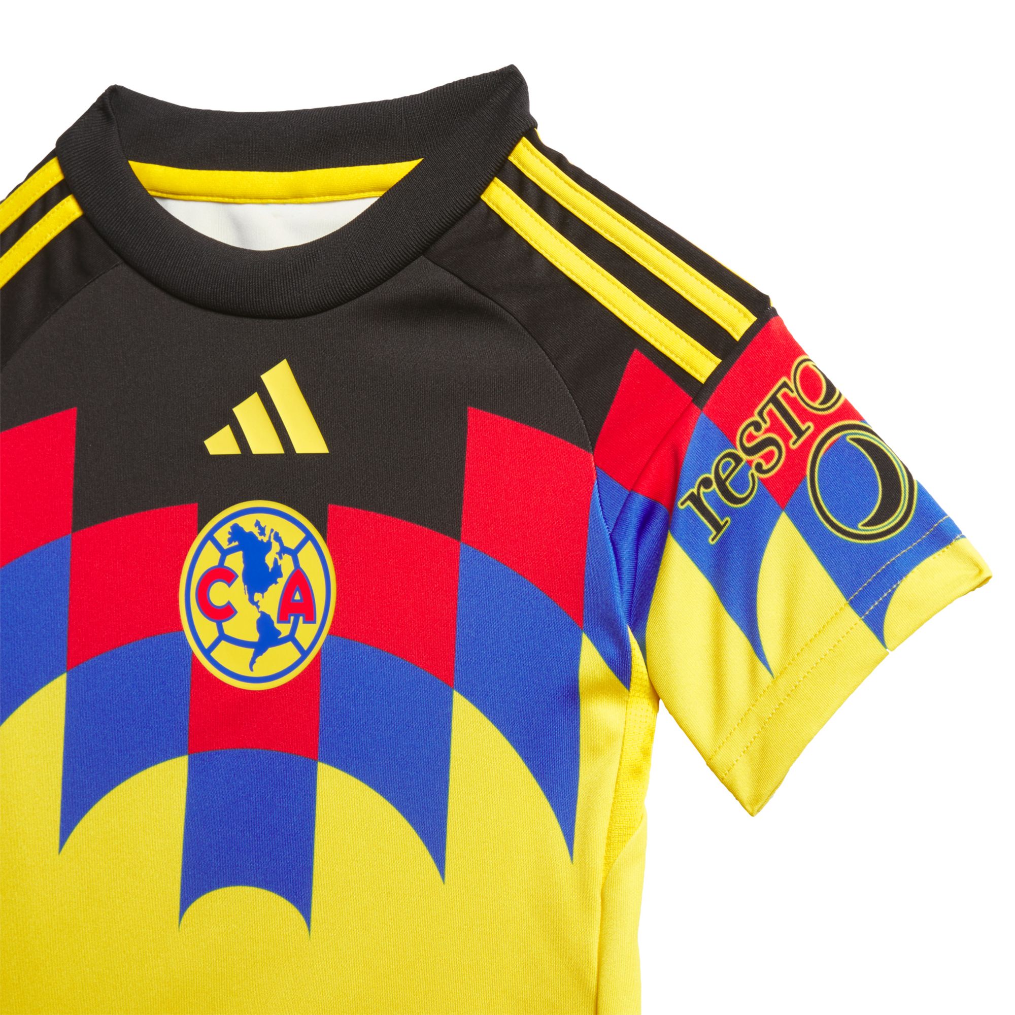 adidas Toddler Club America 2025-26 Yellow Home Replica Jersey product image