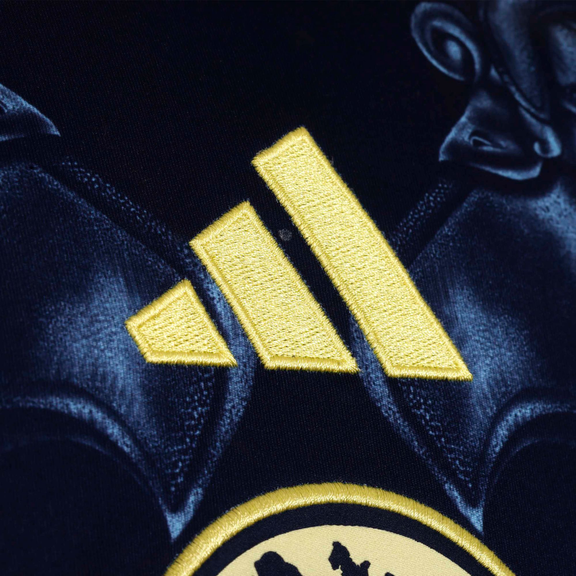 adidas Adult Club America 2025-26 Navy Away Long Sleeve Replica Jersey product image