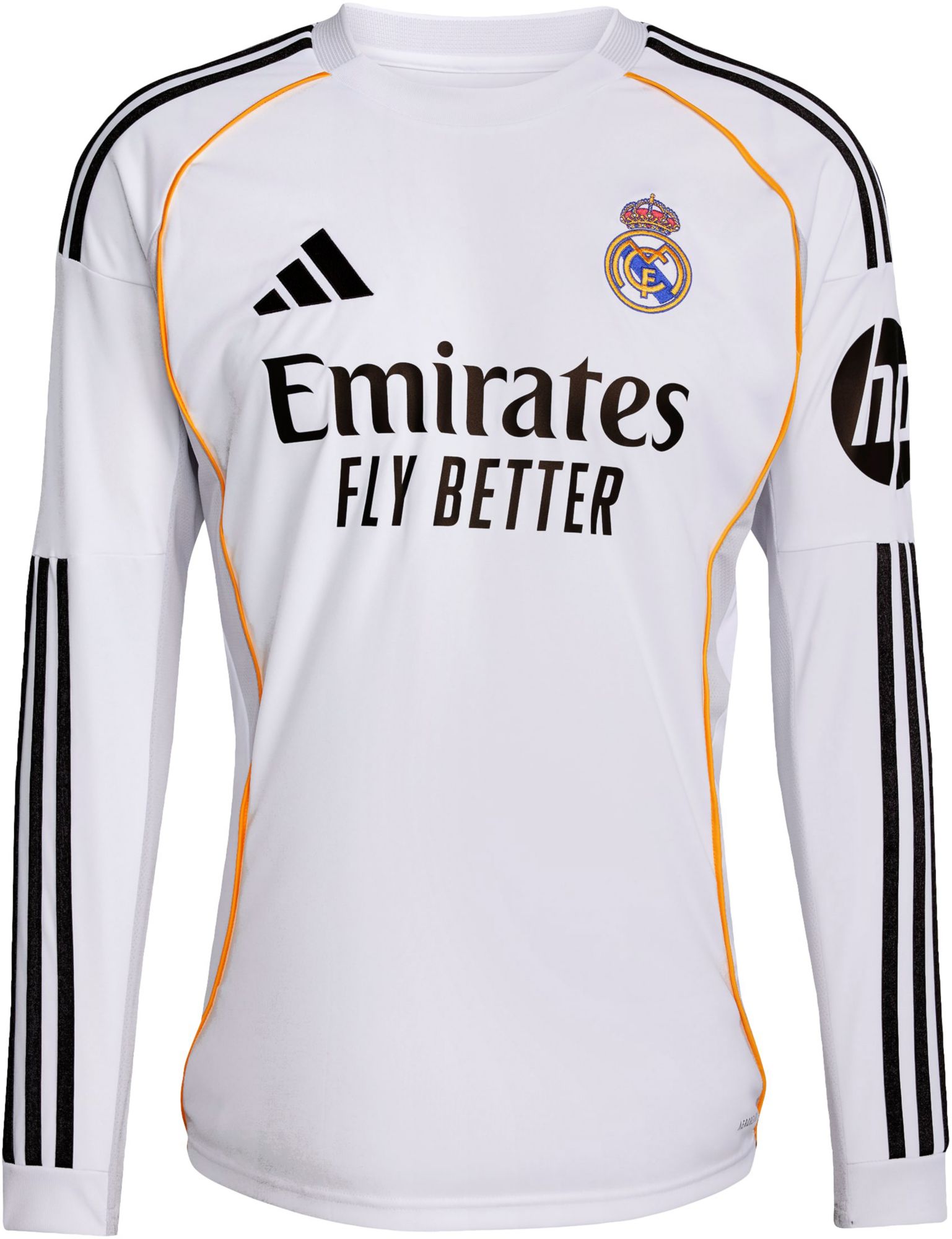 adidas Adult Real Madrid 2025 White Home Replica Jersey product image