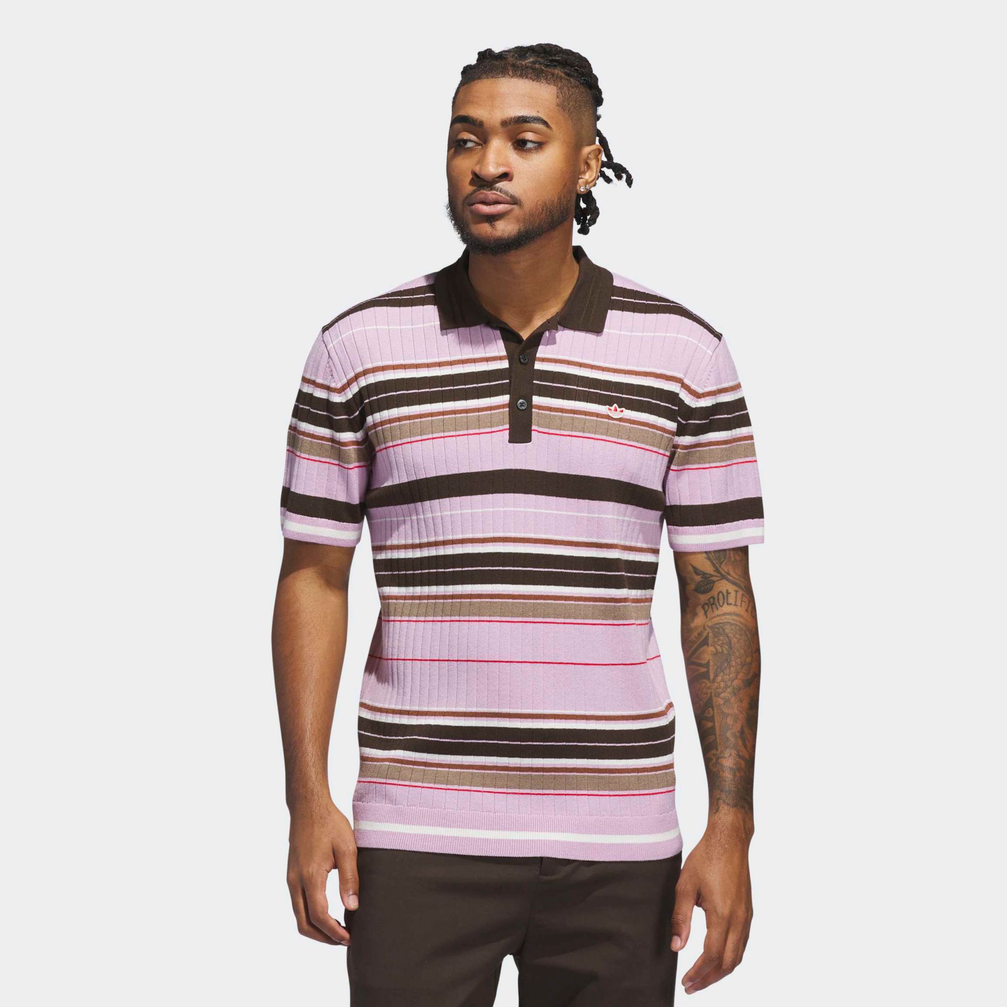 adidas Originals Men's Short Sleeve Knit Golf Polo product image