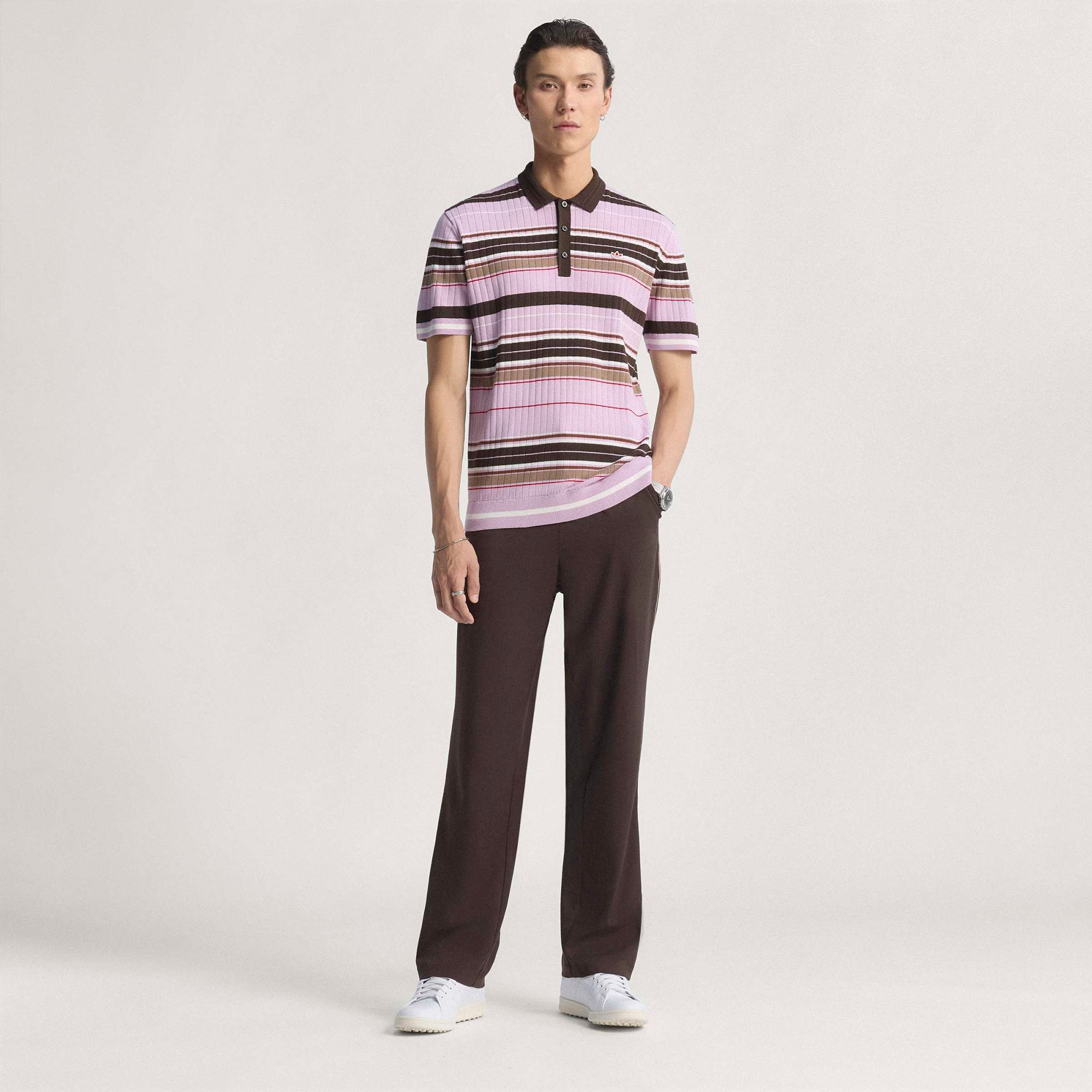 adidas Originals Men's Short Sleeve Knit Golf Polo product image