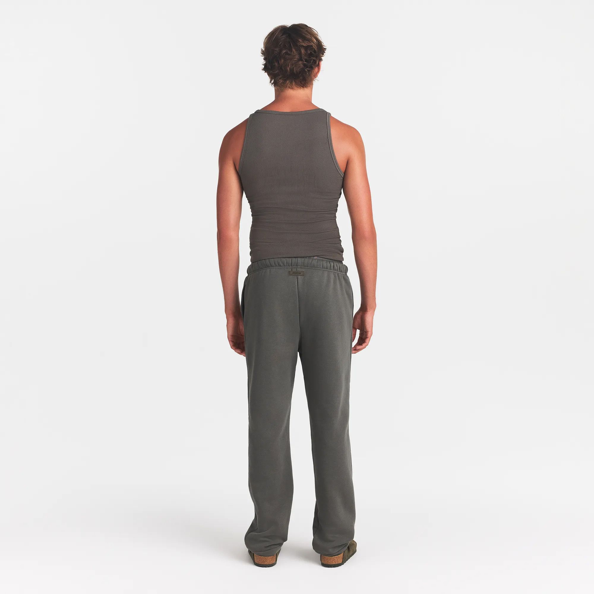 SKIMS Men's Fleece Lounge Straight Leg Pants product image