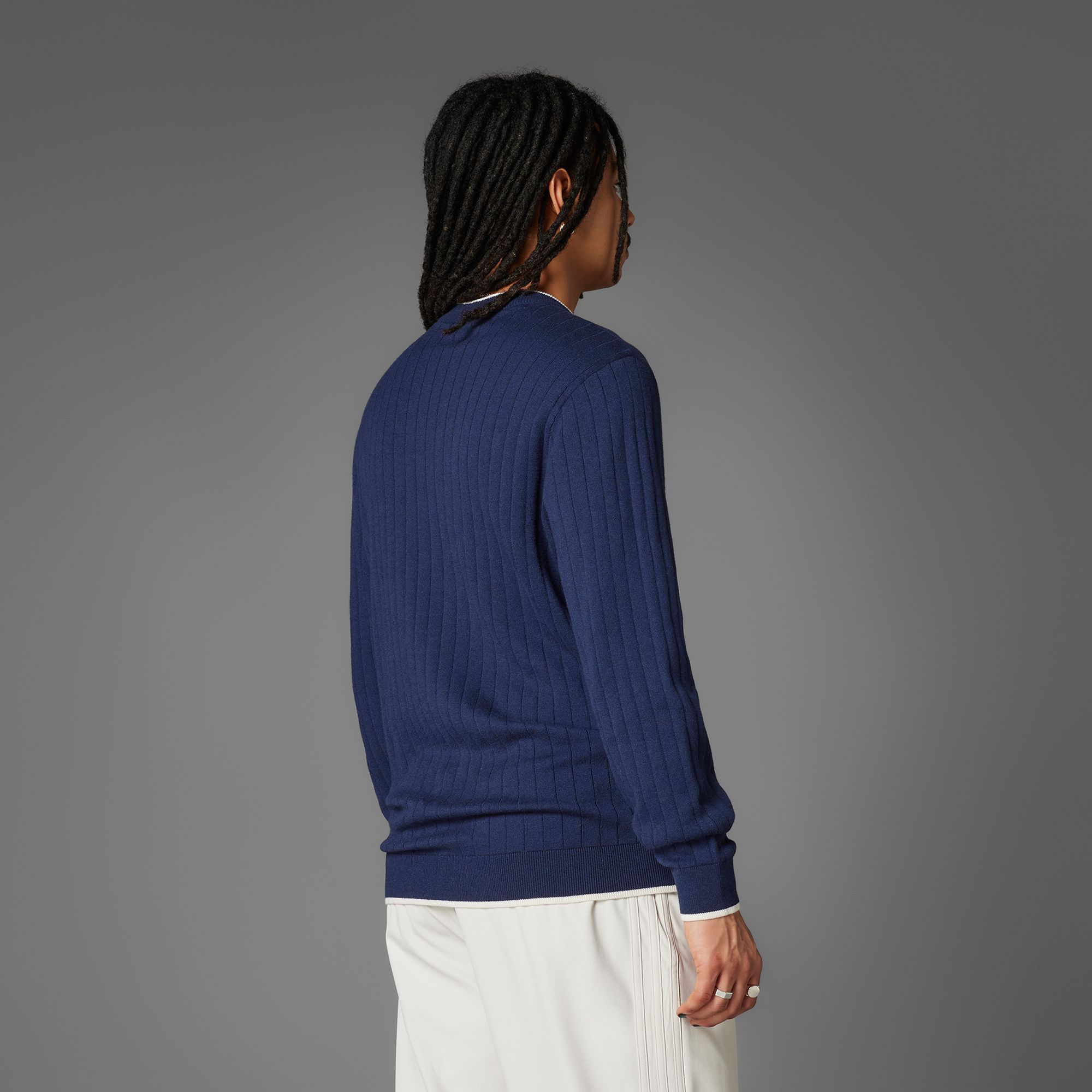adidas Originals Men's Cashmere Knit Golf Sweater product image