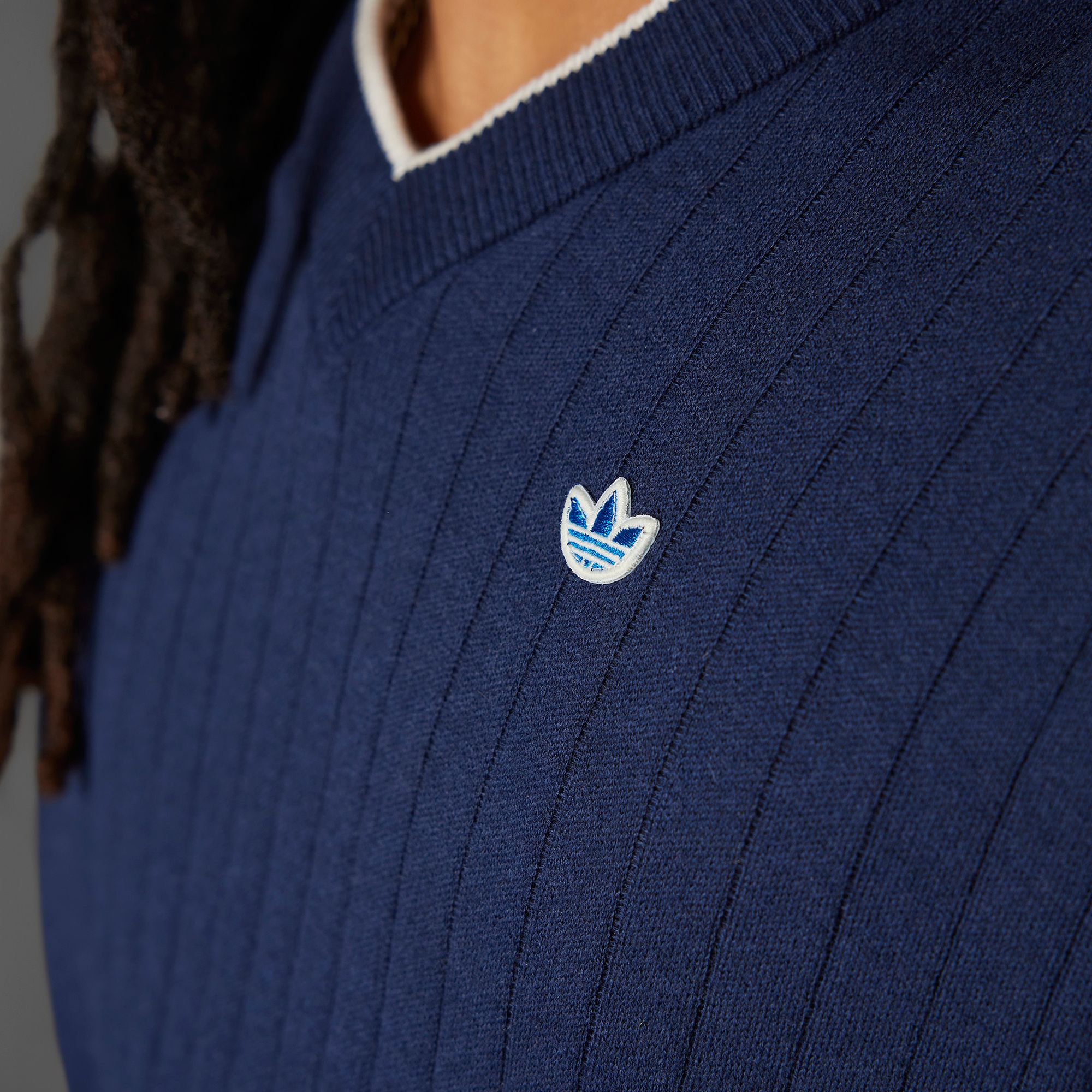 adidas Originals Men's Cashmere Knit Golf Sweater product image