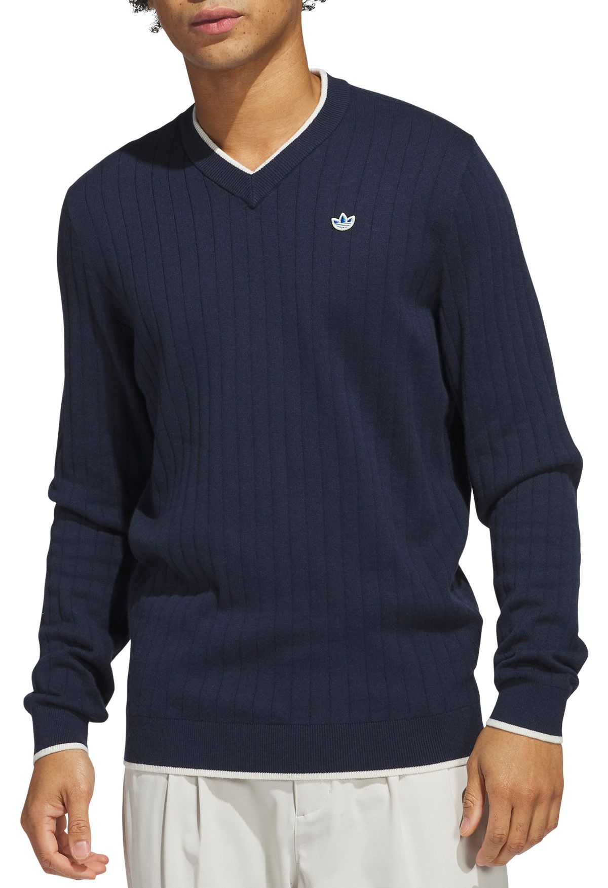 adidas Originals Men's Cashmere Knit Golf Sweater product image