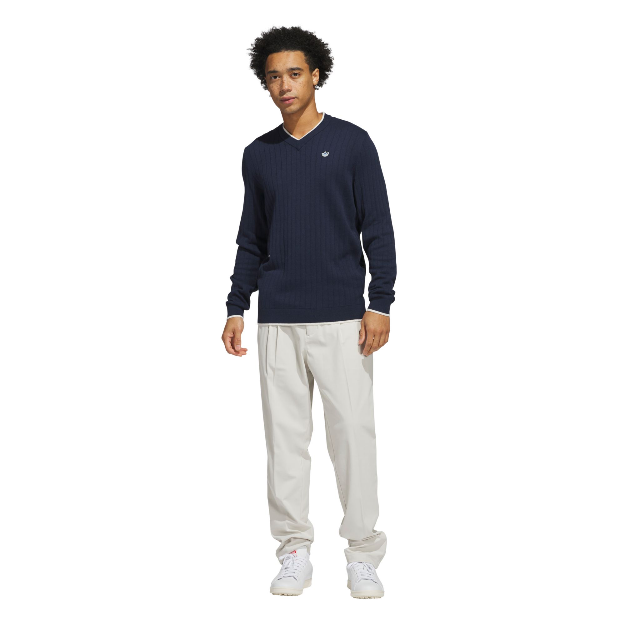 adidas Originals Men's Cashmere Knit Golf Sweater product image