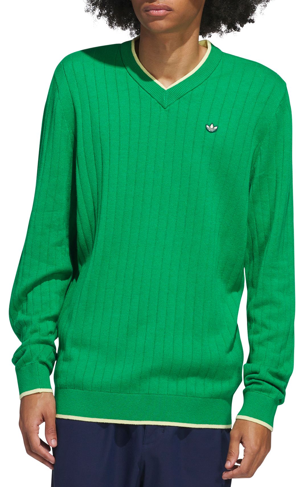 adidas Originals Men's Cashmere Knit Golf Sweater product image