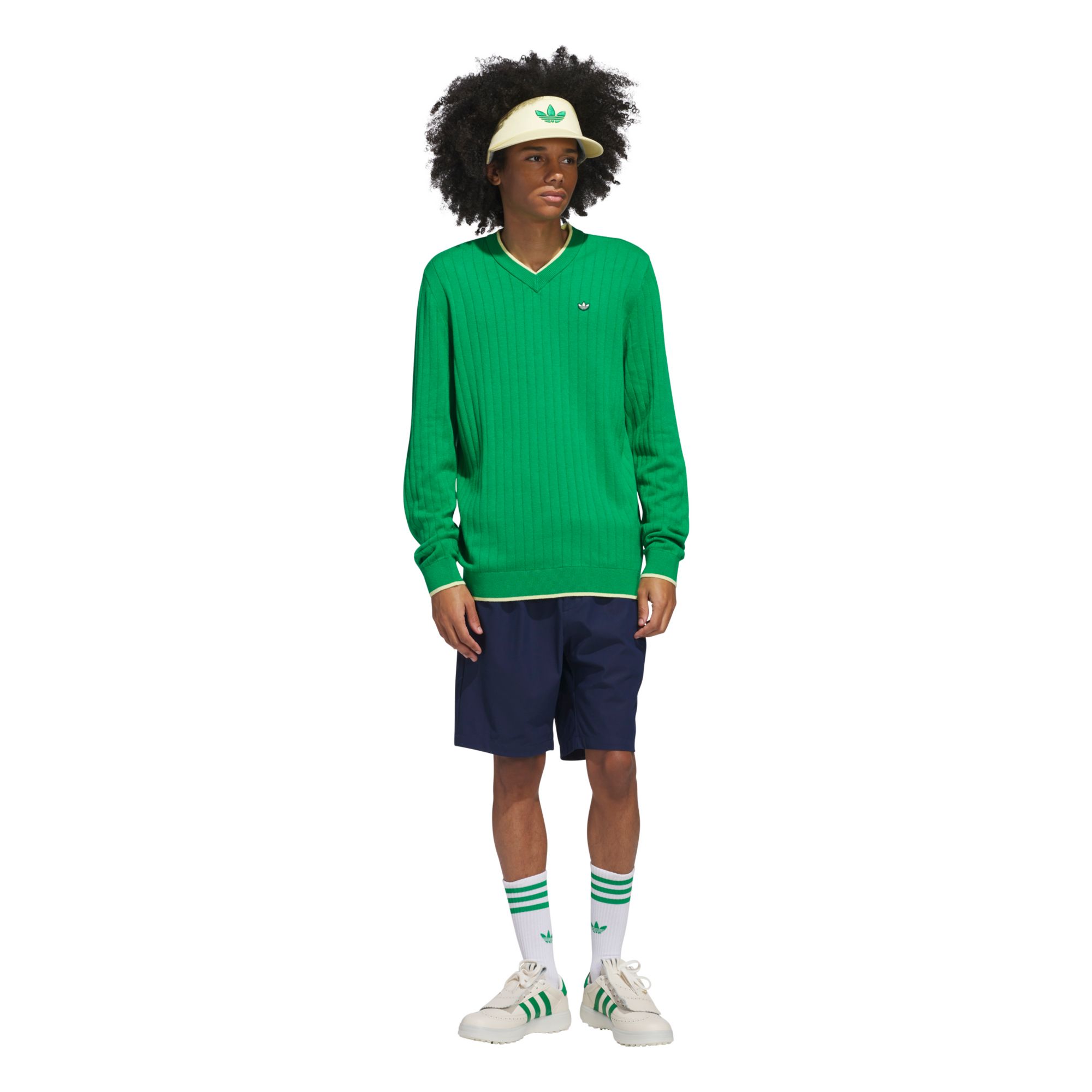 adidas Originals Men's Cashmere Knit Golf Sweater product image