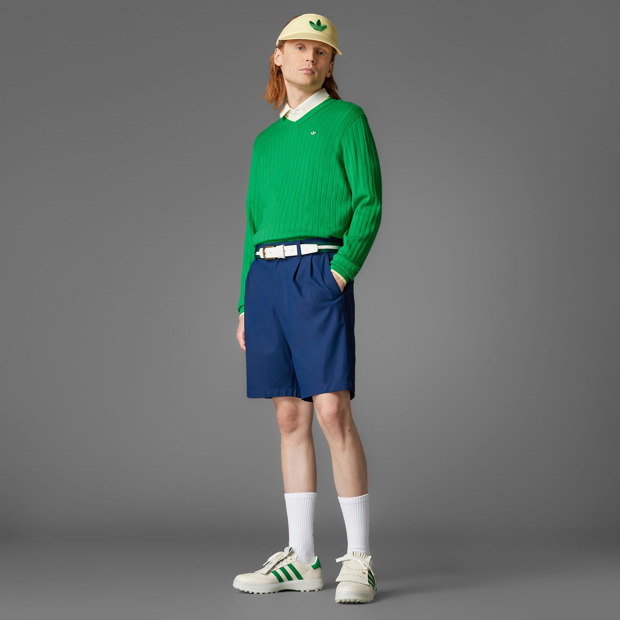 adidas Originals Men's Cashmere Knit Golf Sweater product image
