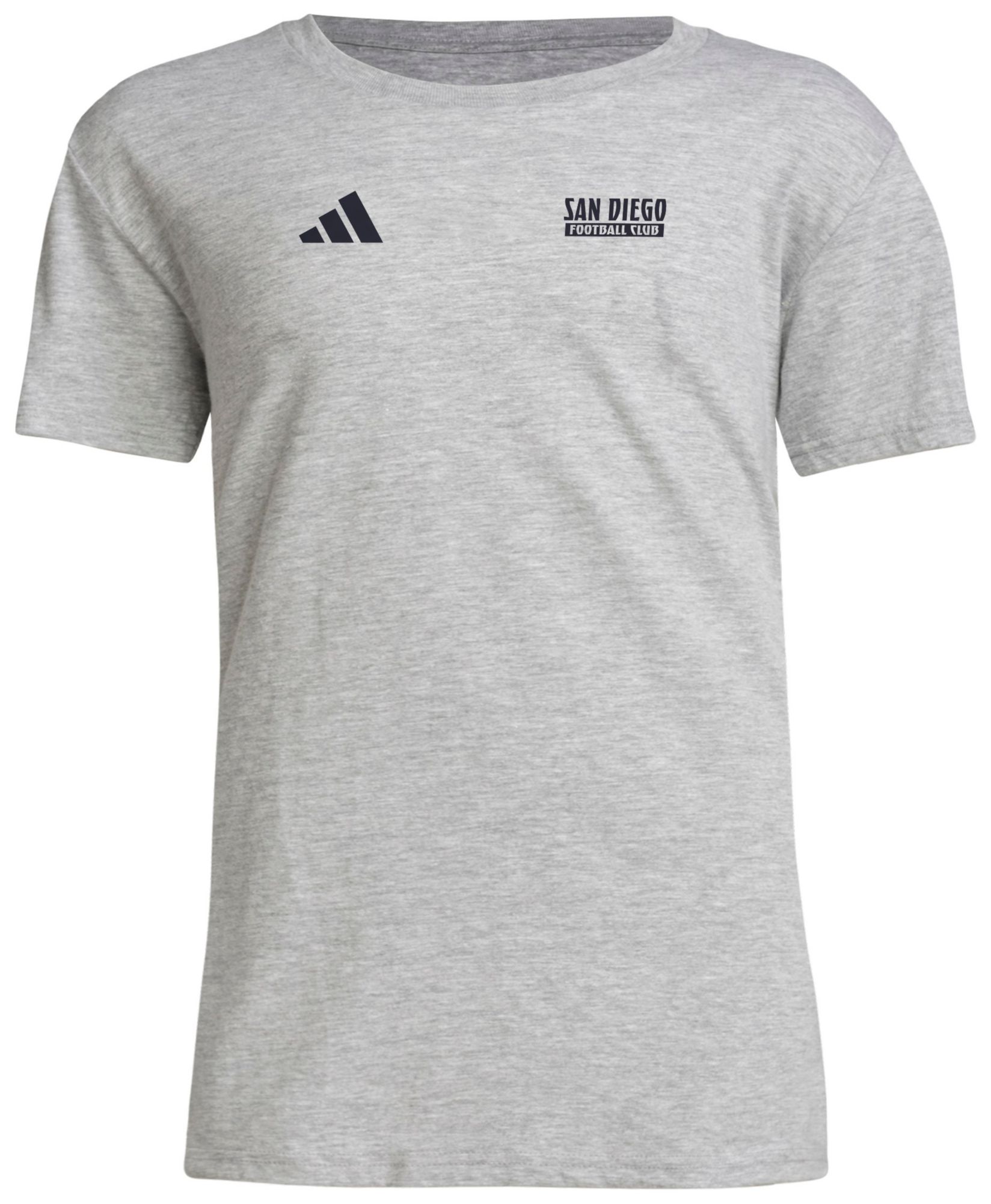 adidas Youth San Diego FC 2025 Grey Local Warp T-Shirt product image