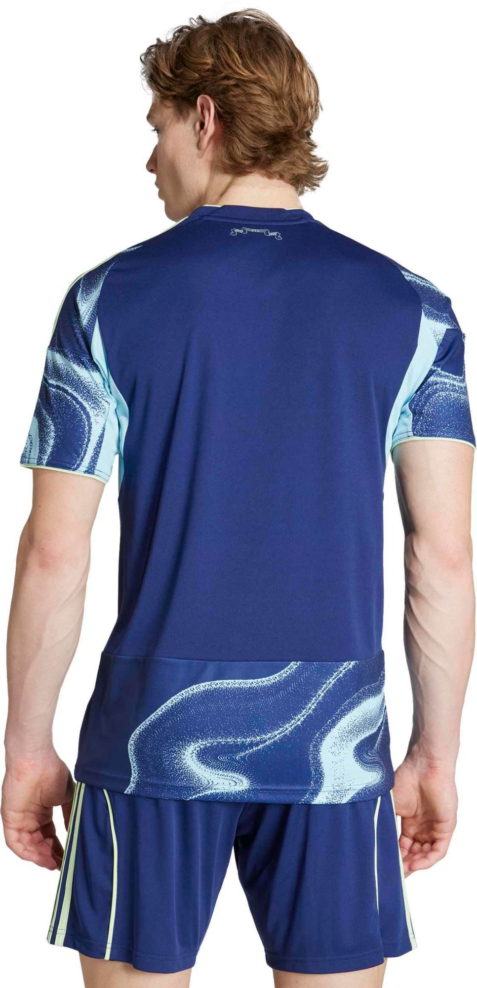 adidas Adult Ajax Amsterdam 2025-26 Blue Away Replica Jersey product image