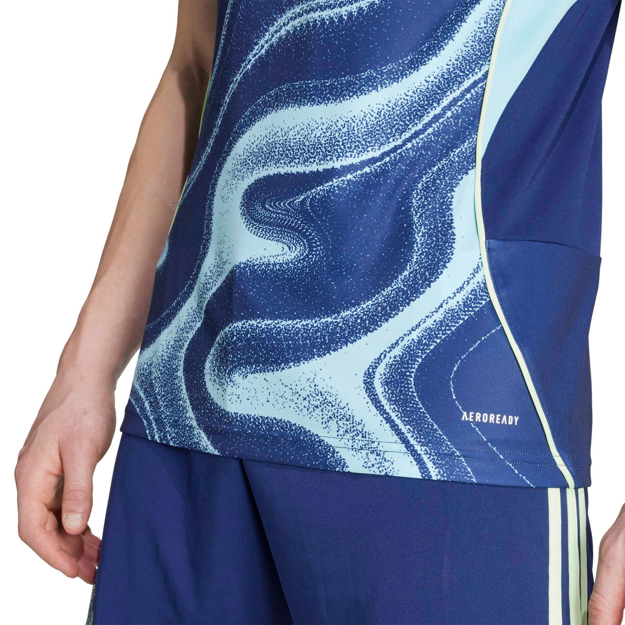 adidas Adult Ajax Amsterdam 2025-26 Blue Away Replica Jersey product image