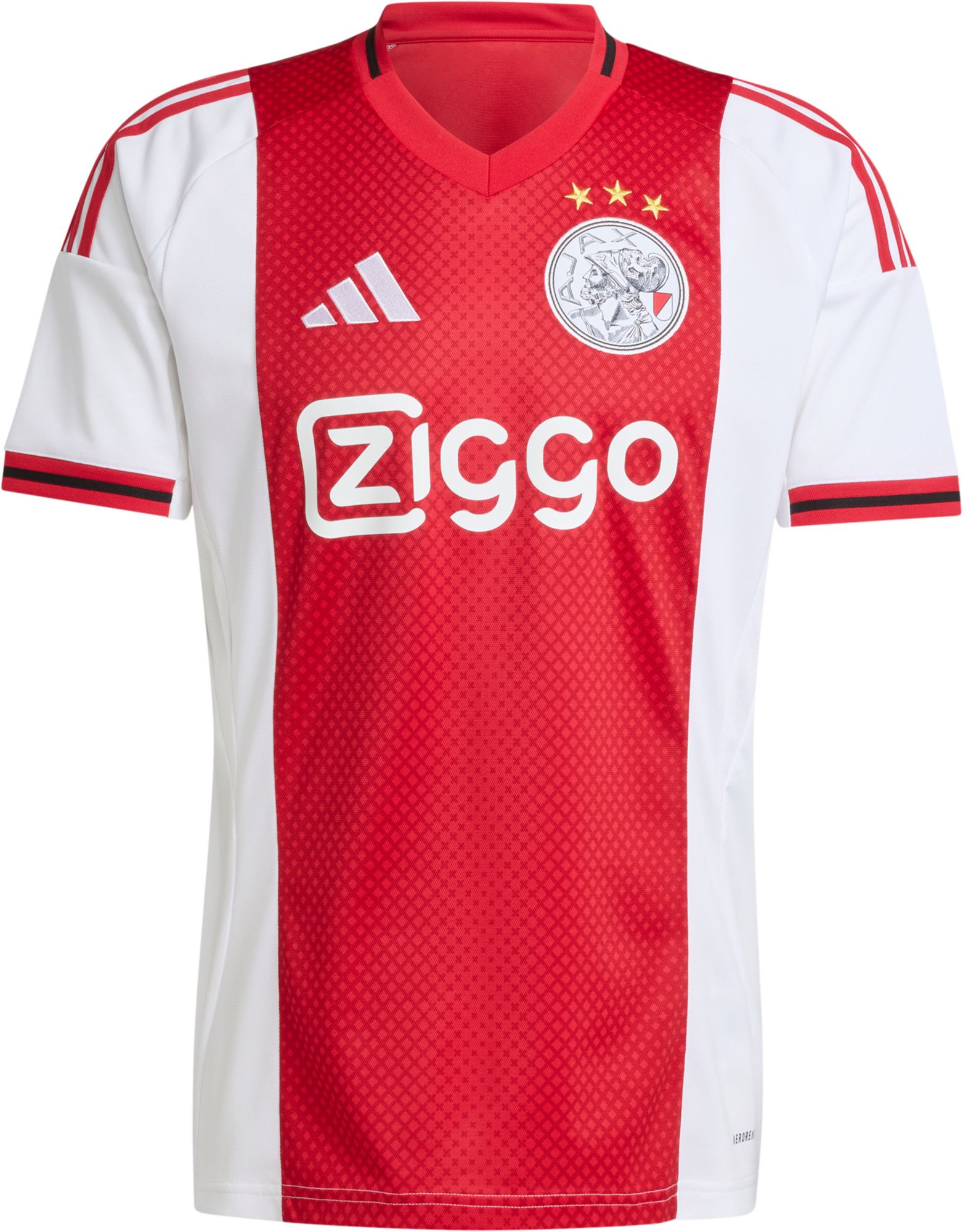 adidas Adult Ajax Amsterdam 2025-26 White Home Replica Jersey product image