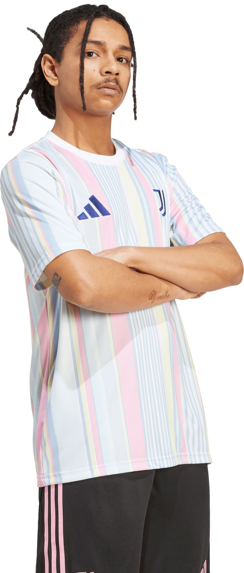 adidas Adult Juventus 2025-26 White Home Prematch Jersey product image