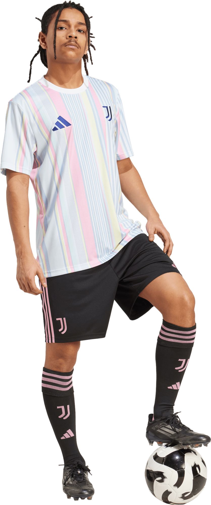 adidas Adult Juventus 2025-26 White Home Prematch Jersey product image