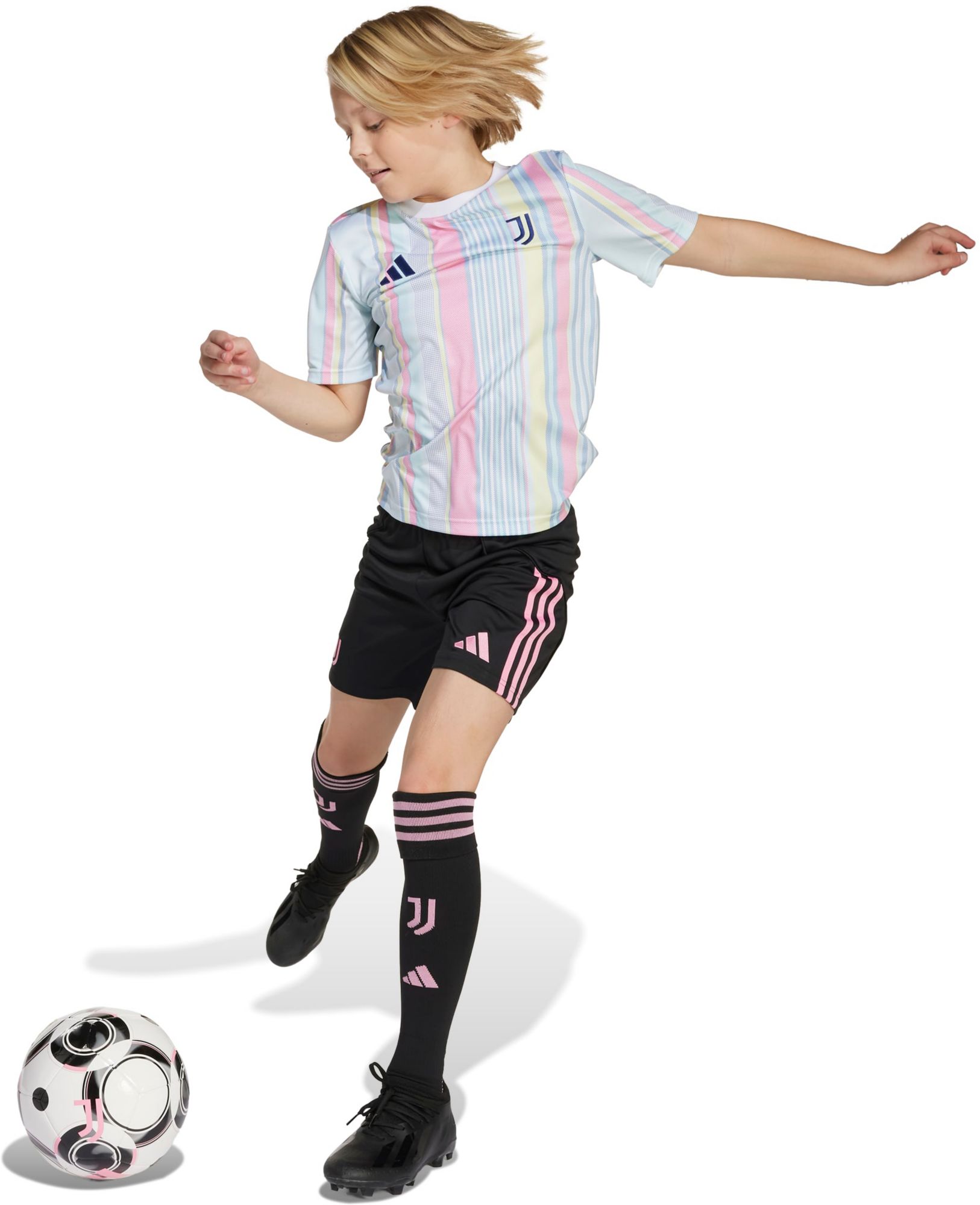 adidas Youth Juventus White Home Prematch Jersey product image