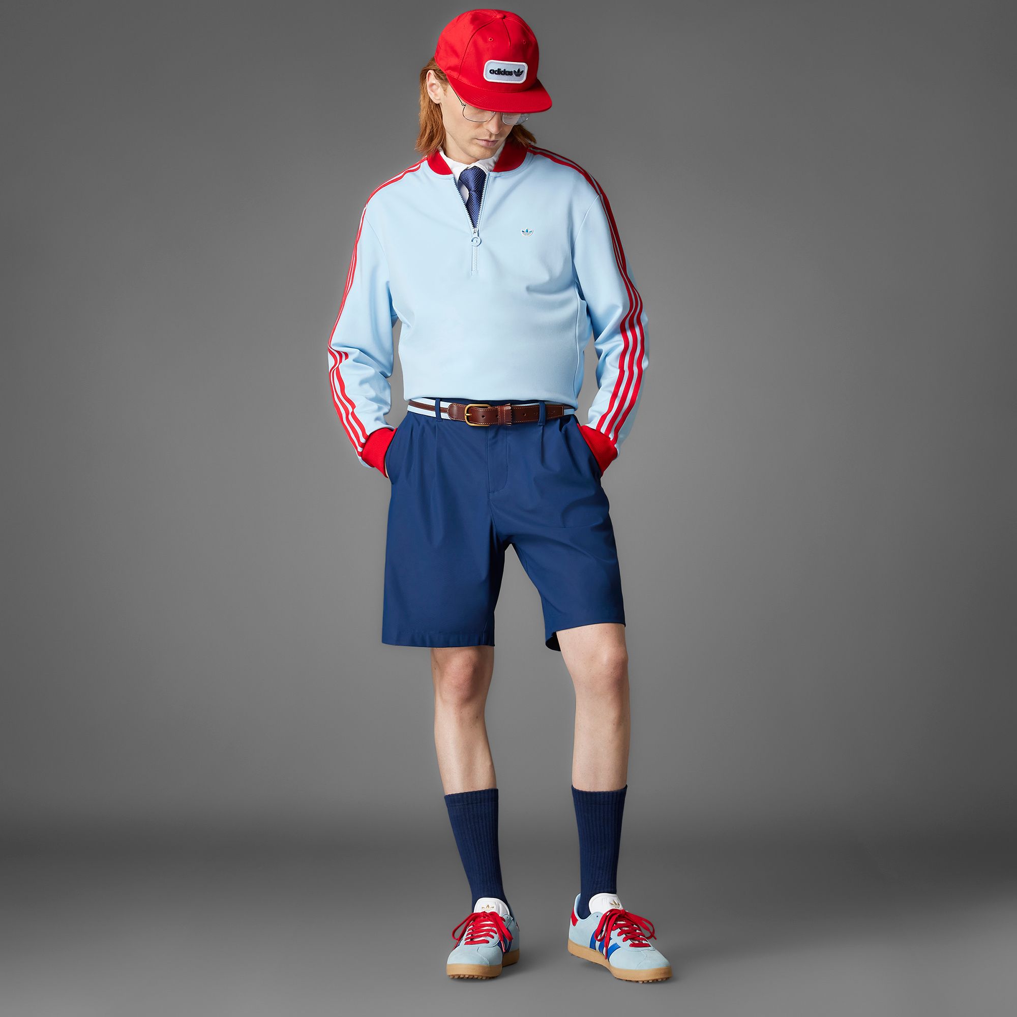 adidas Originals Men's 3-Stripe Golf 1/4 Zip product image